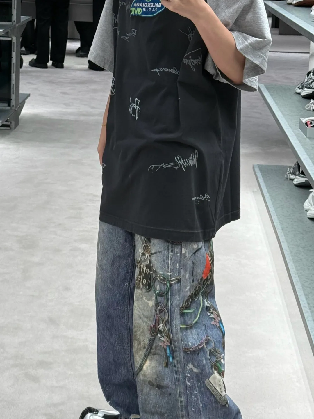 Футболки Мужские Balenciaga 8973471