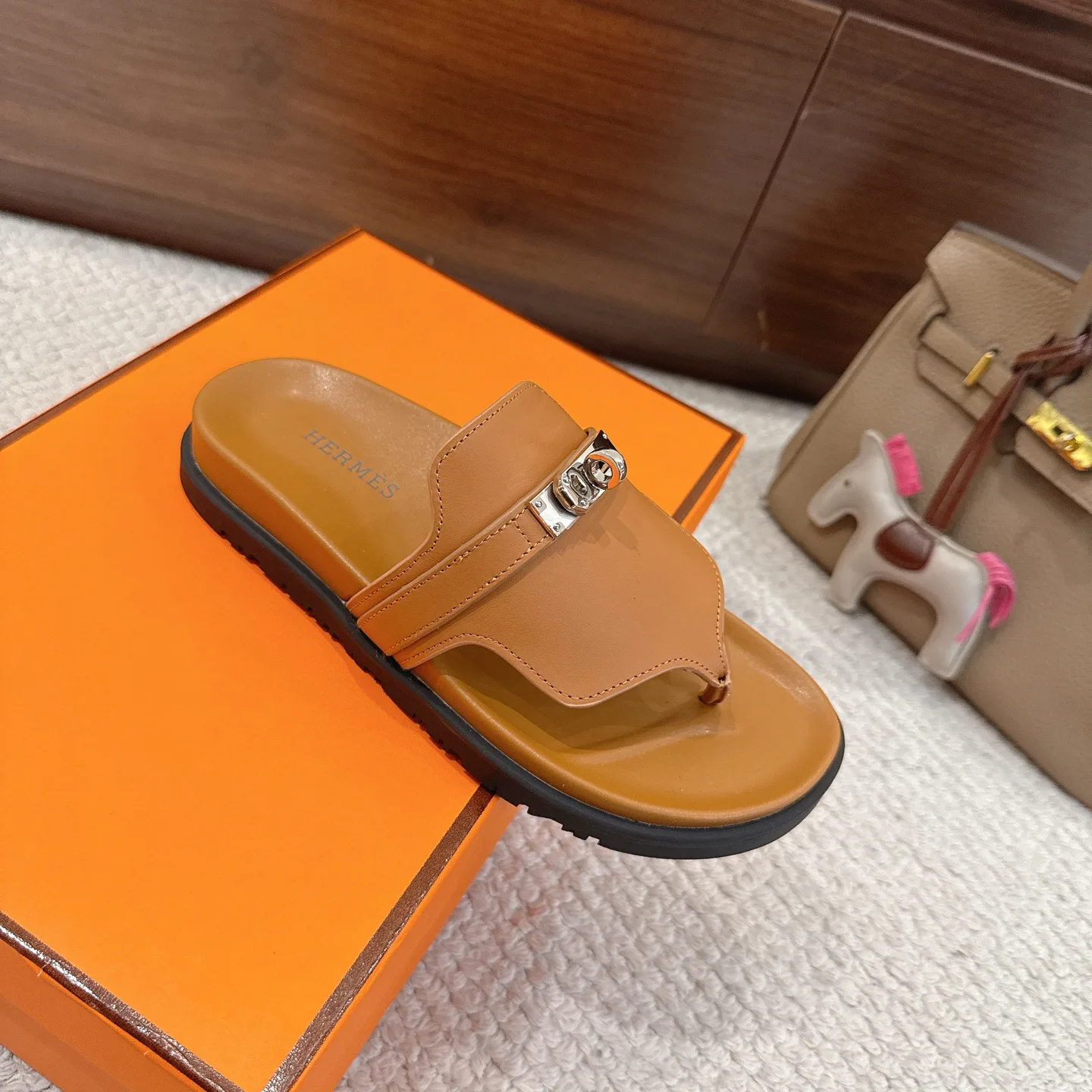 Шлепанцы Женские Hermes 9050990