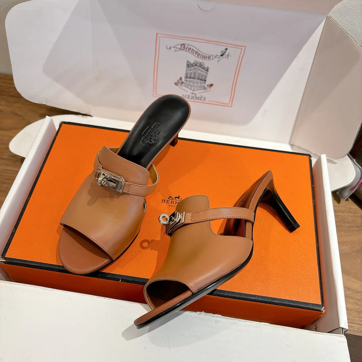 Босоножки Женские Hermes 2959575