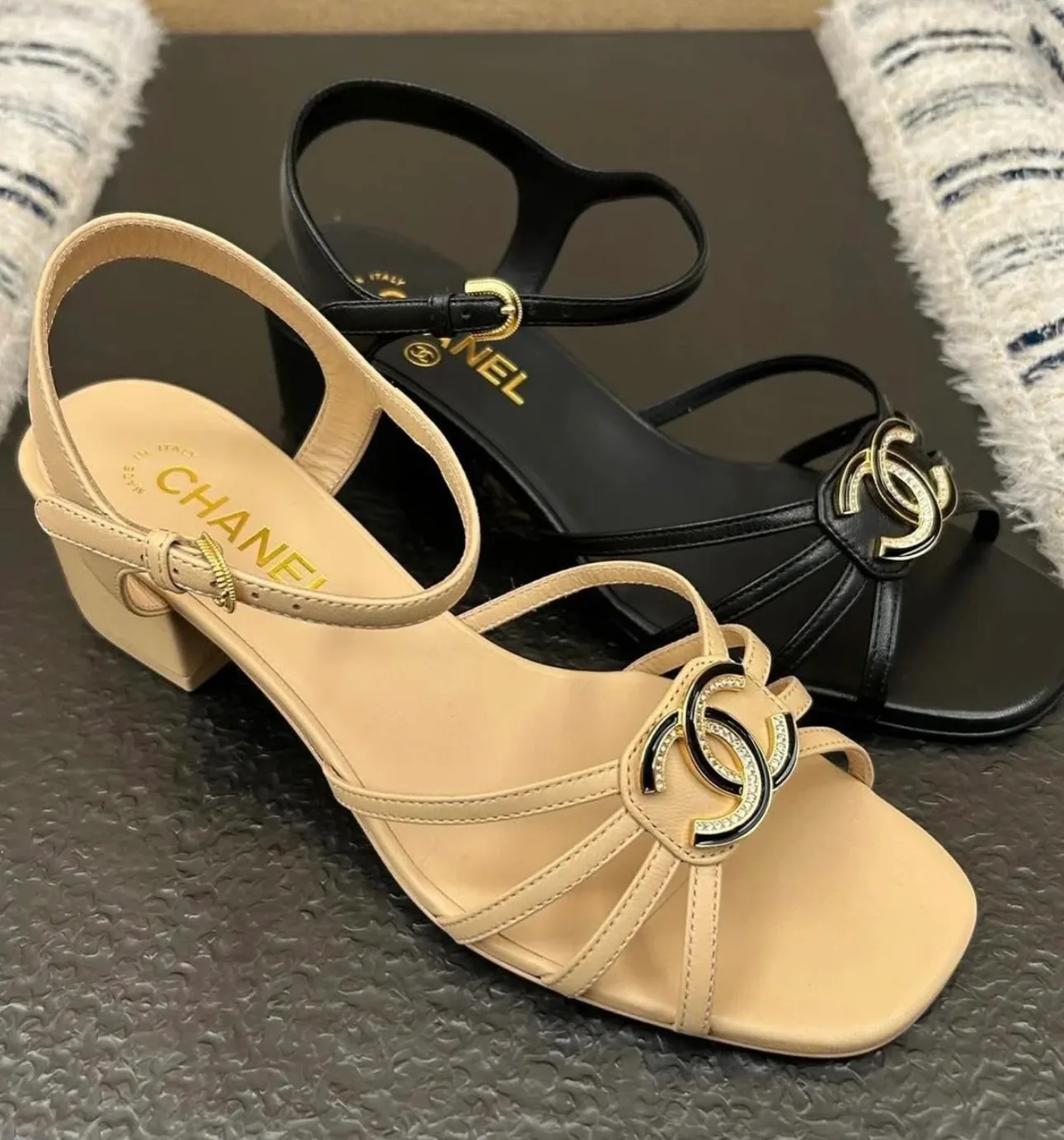 Босоножки Женские Chanel 13821