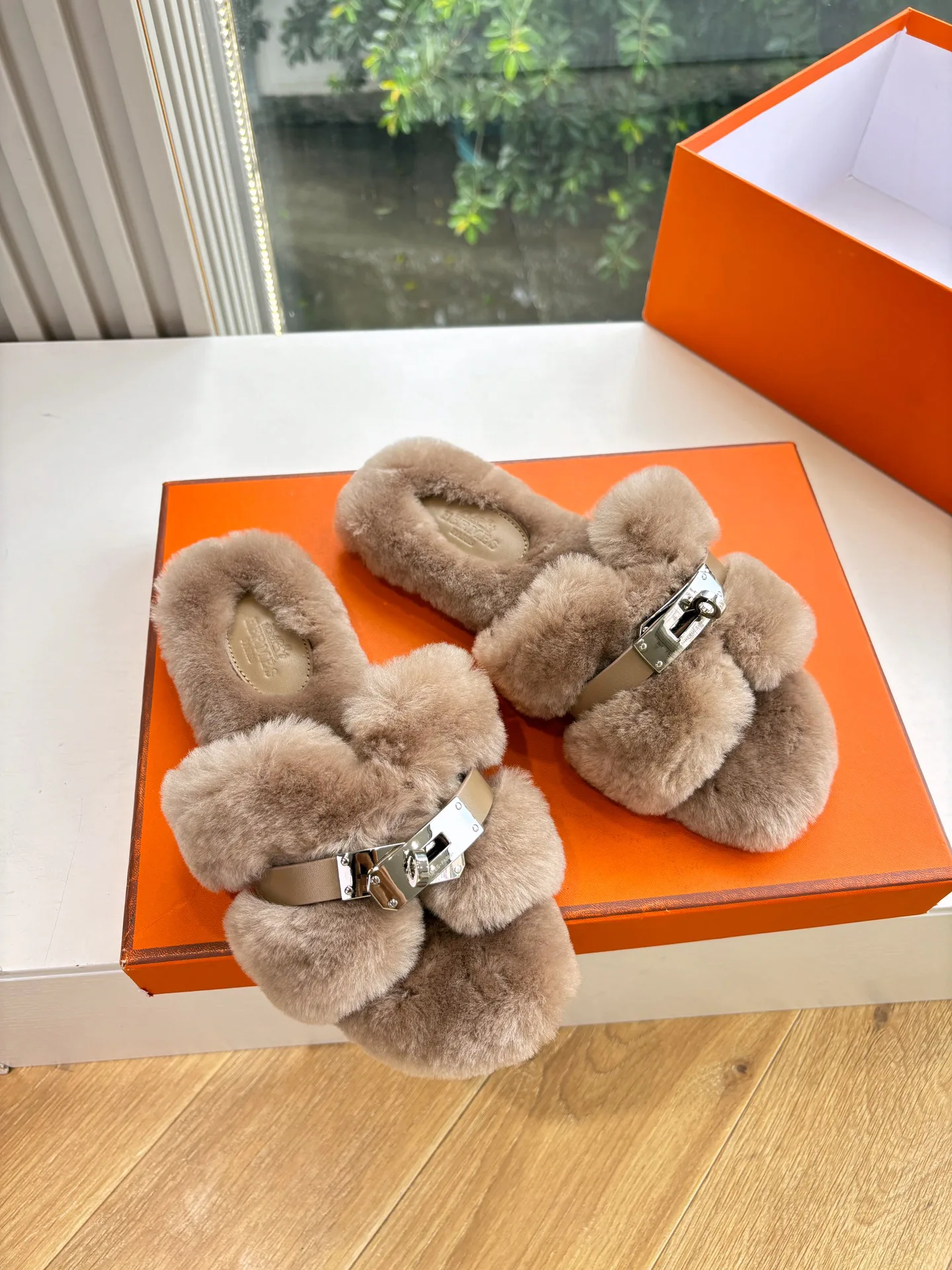 Тапочки Женские Hermes 18053273