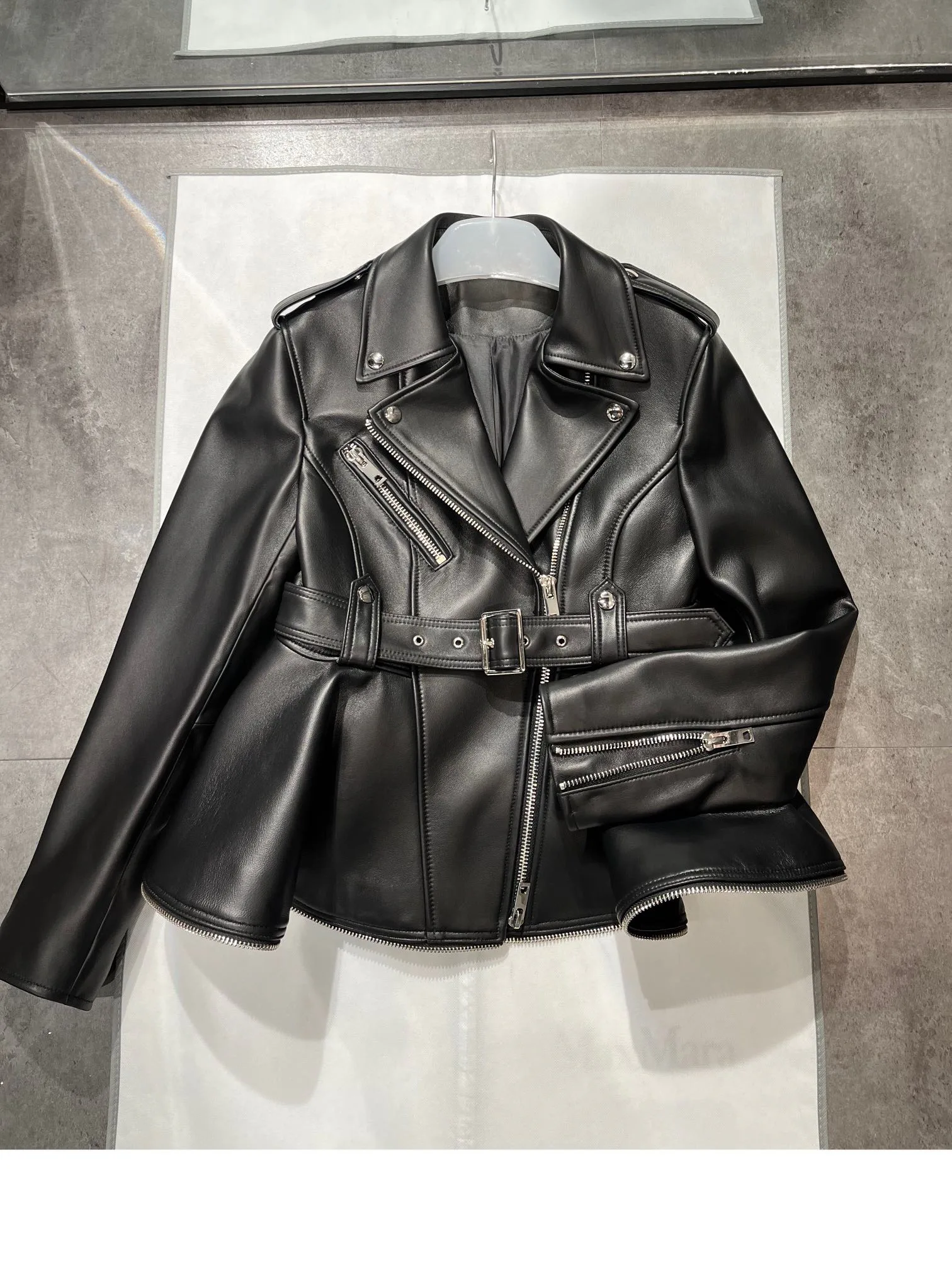 Кожаные Куртки И Дублёнки Женские Alexander Mcqueen 10088541