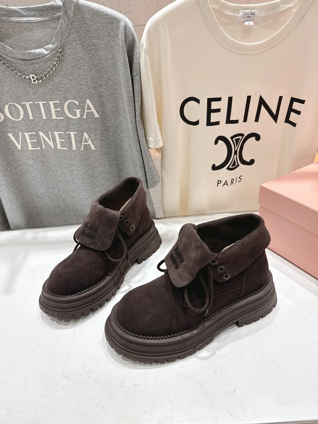 Ботинки Женские Miu Miu 809848