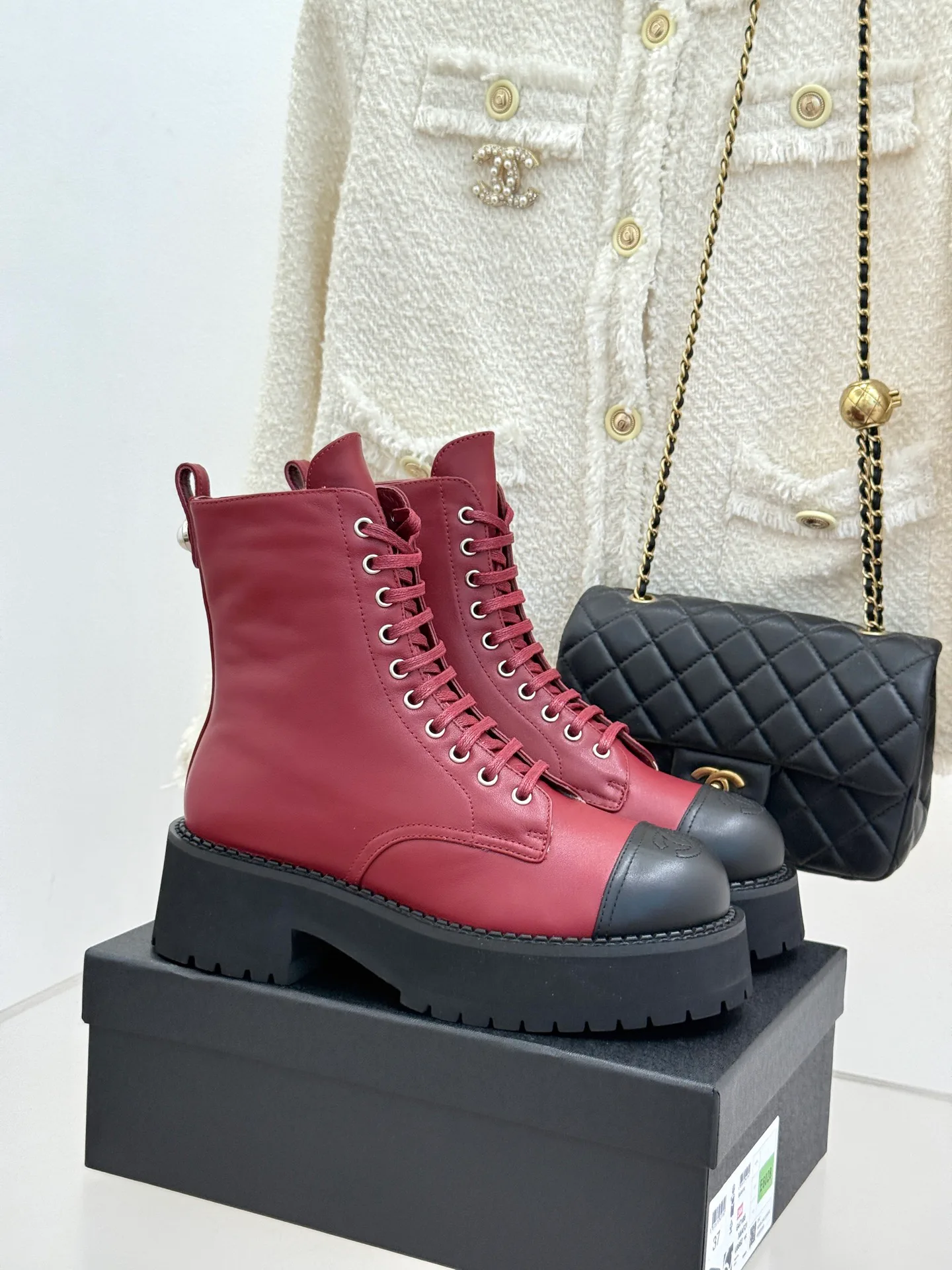 Ботинки Женские Chanel 19780078