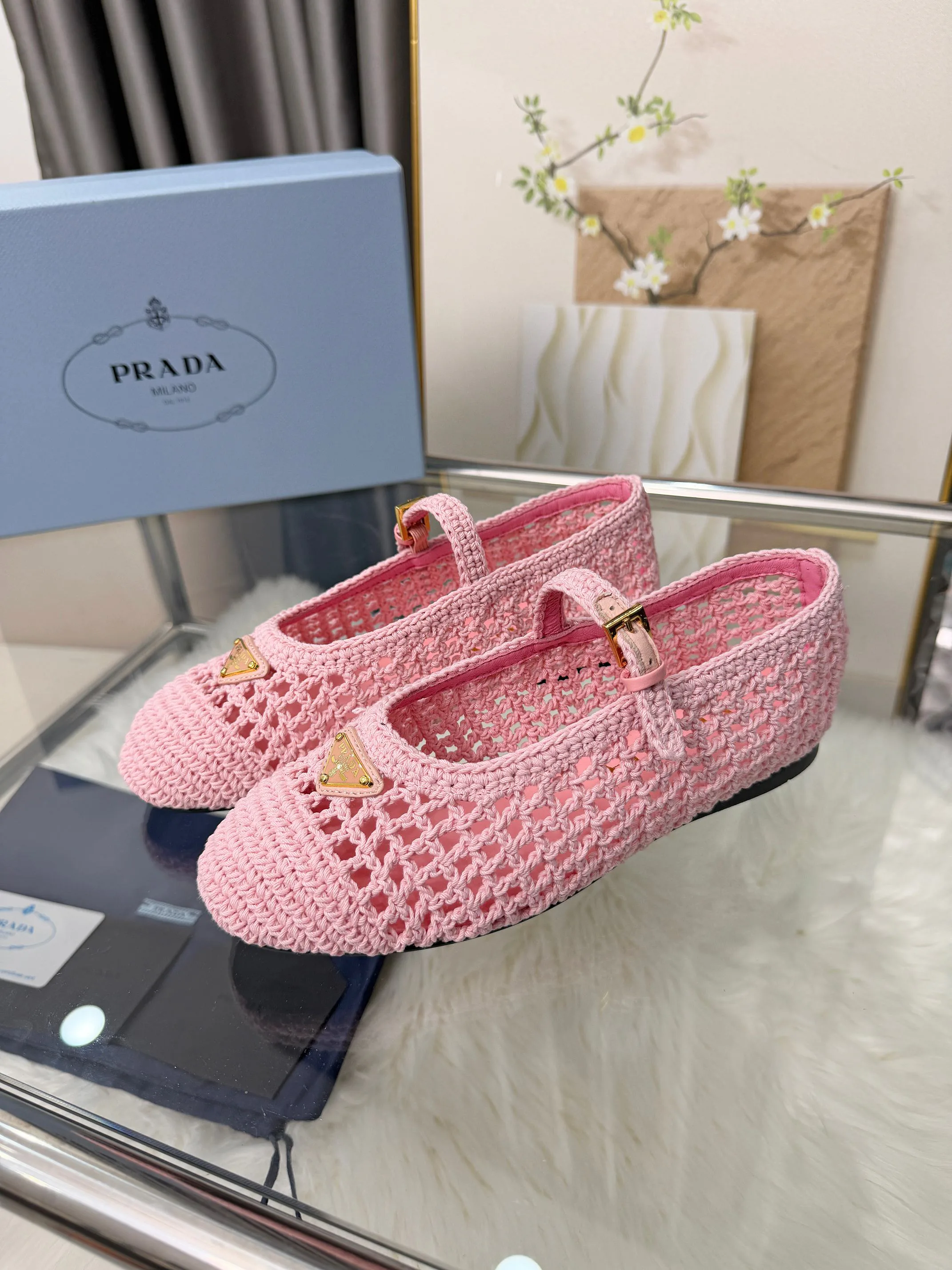 Балетки Женские Prada 11776635