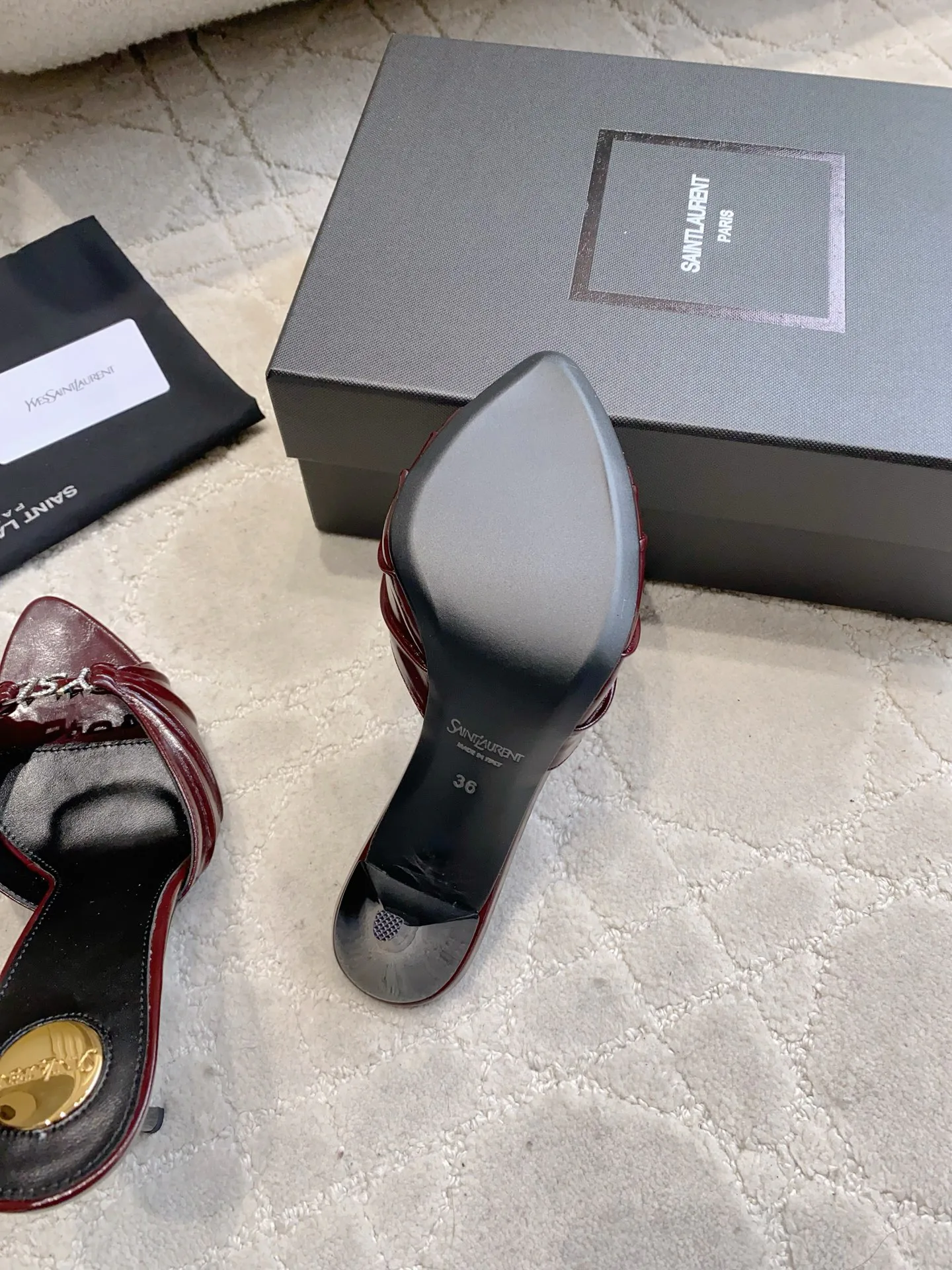 Босоножки Женские Saint Laurent 13332002