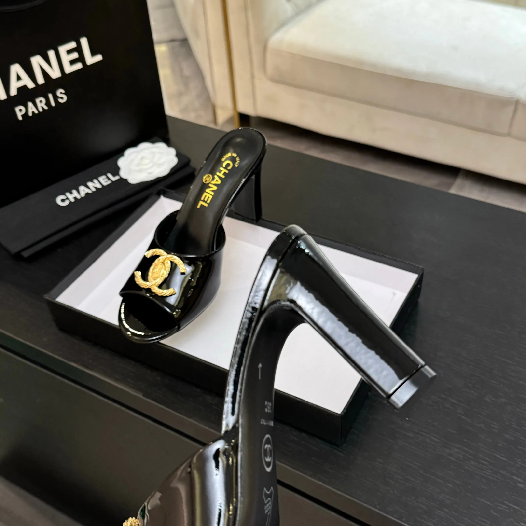 Босоножки Женские Chanel 1883514