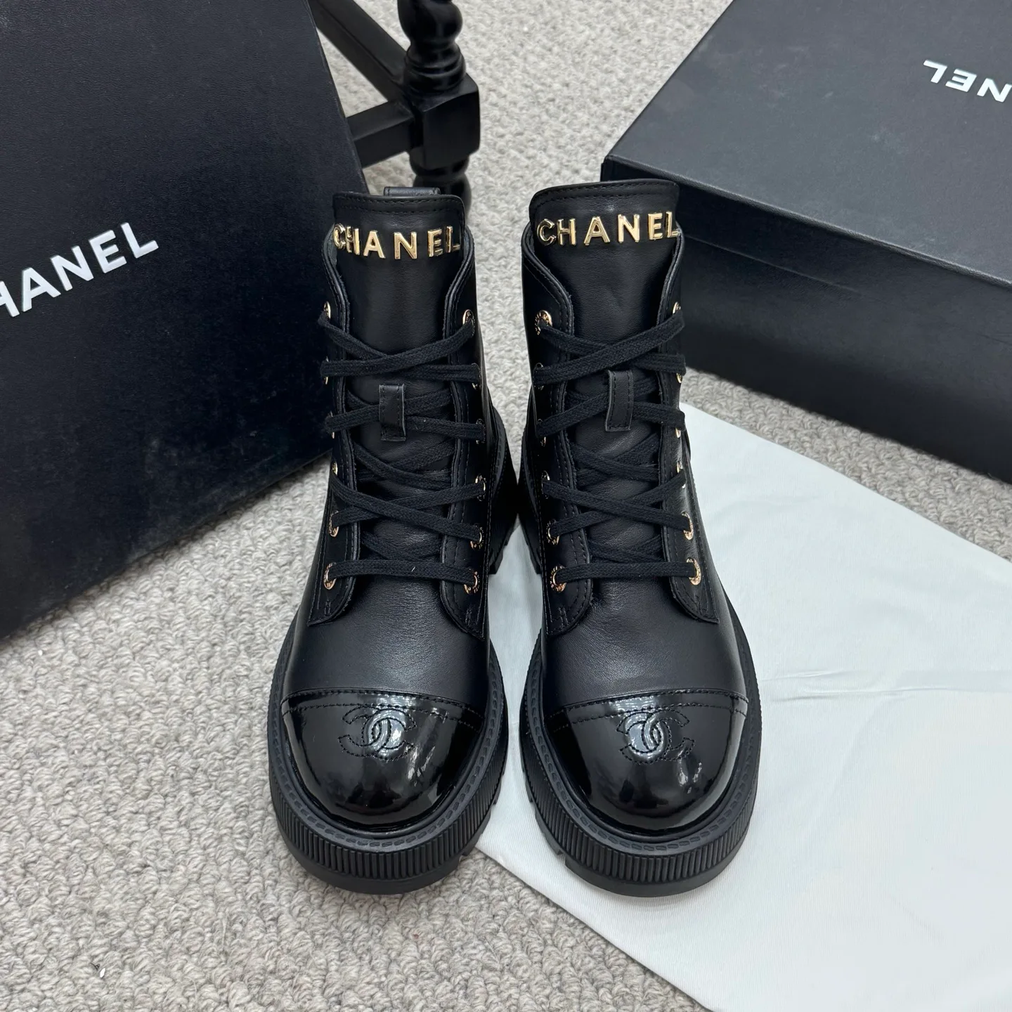 Ботинки Женские Chanel 19528651