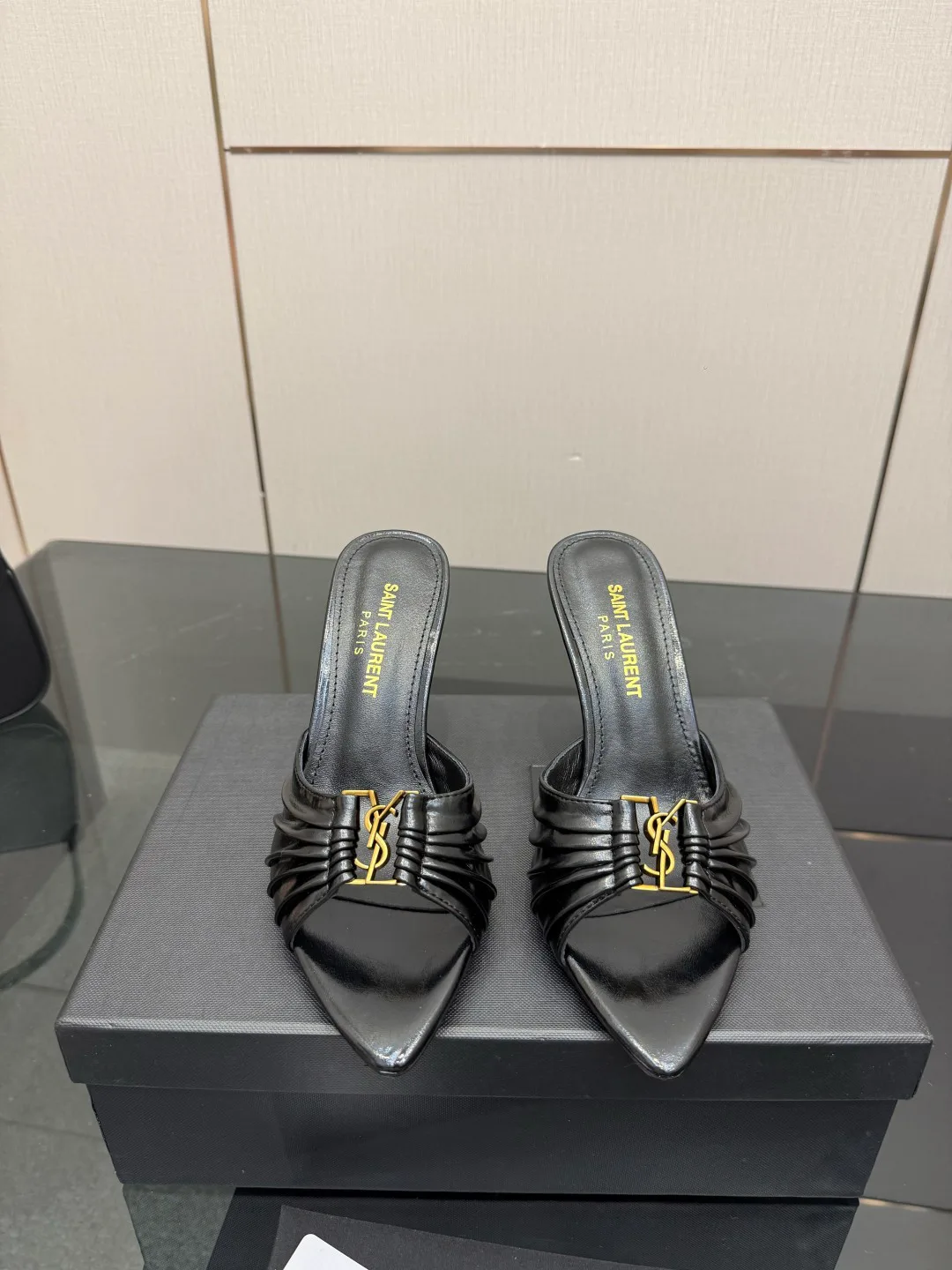 Босоножки Женские Saint Laurent 13164420