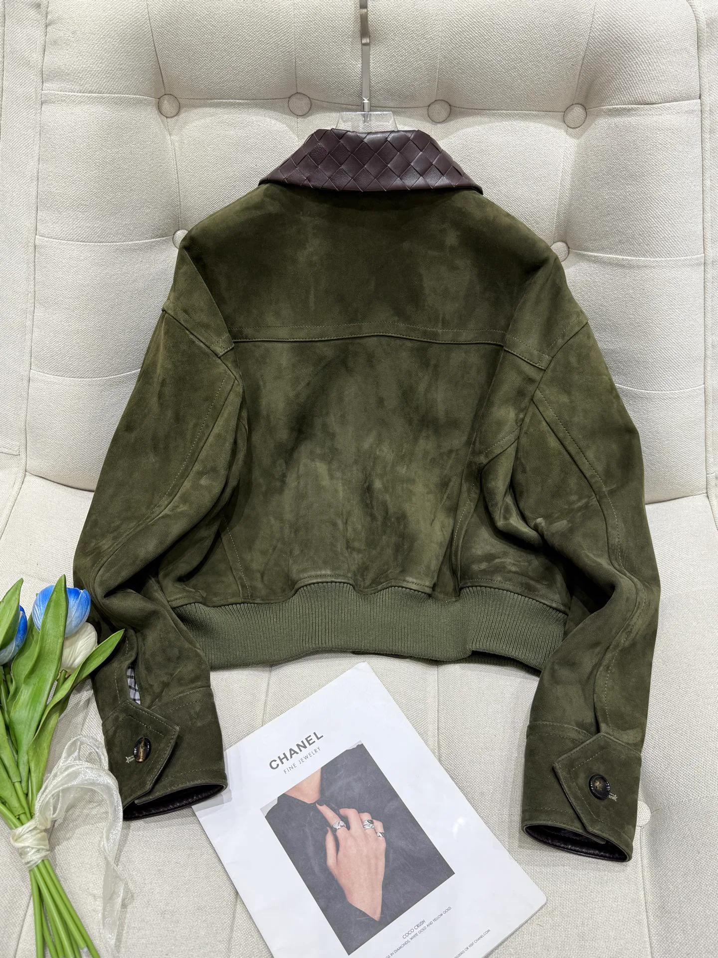 Кожаные Куртки И Дублёнки Женские Bottega Veneta 11598143