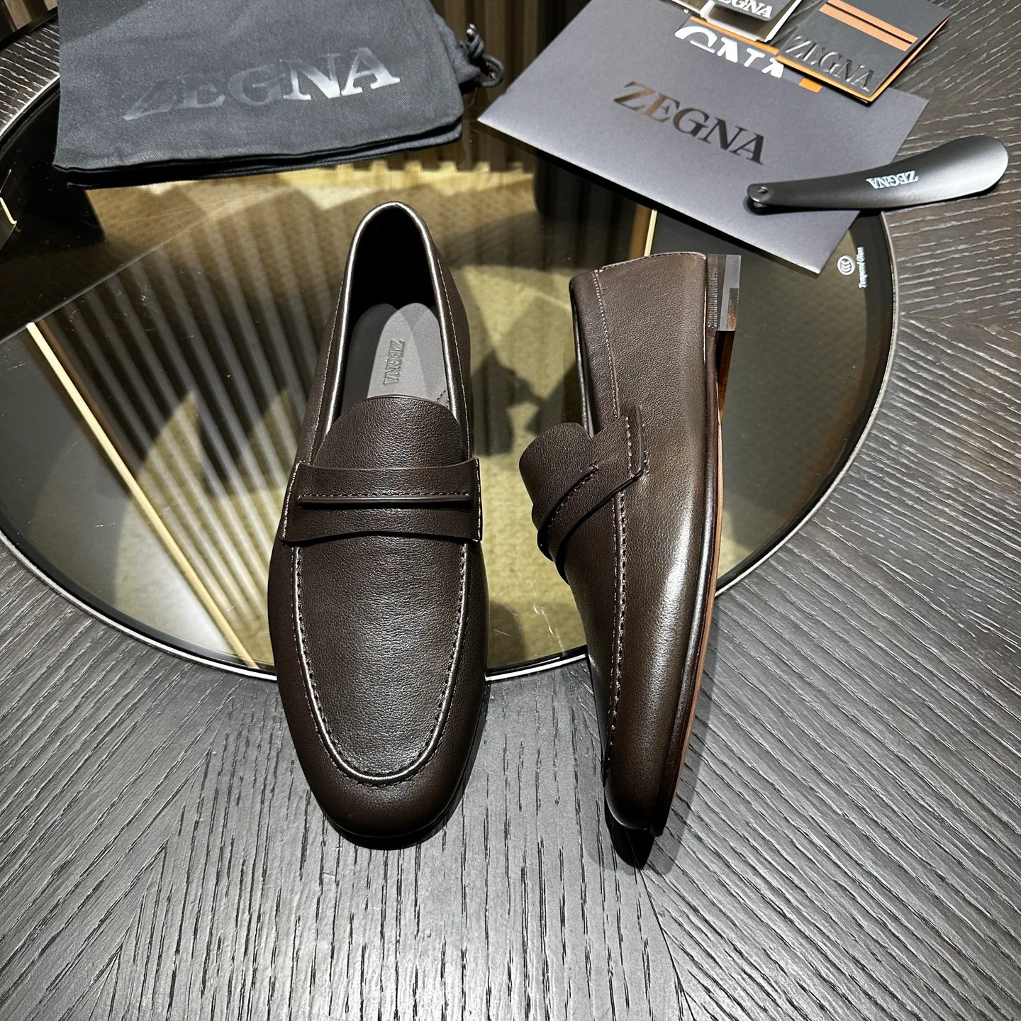 Лоферы И Туфли Мужские Zegna 11650236