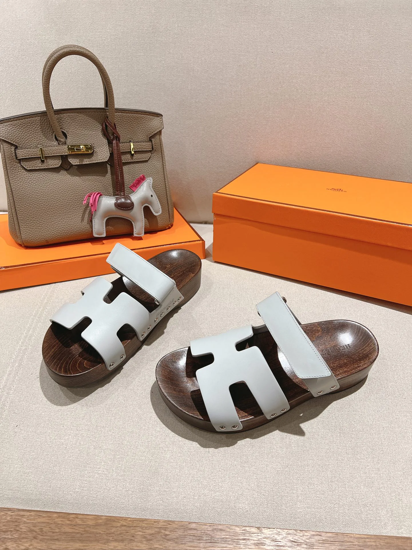 Шлепанцы Женские Hermes 19973