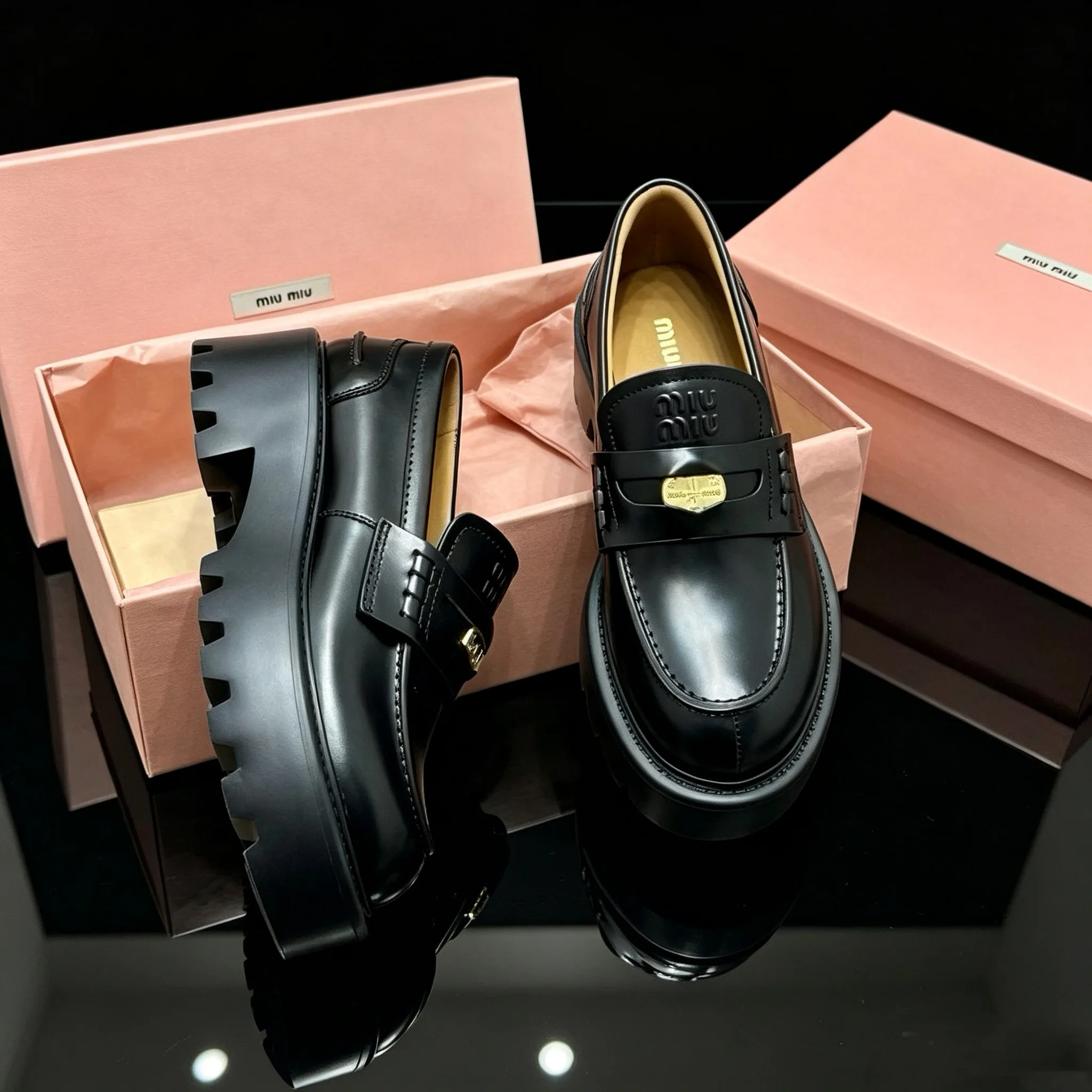 Лоферы И Мокасины Женские Miu Miu 18703354