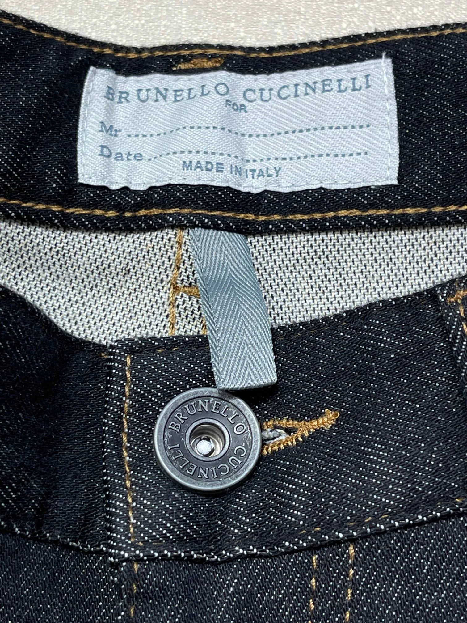 Джинсы Мужские Brunello Cucinelli 12551802