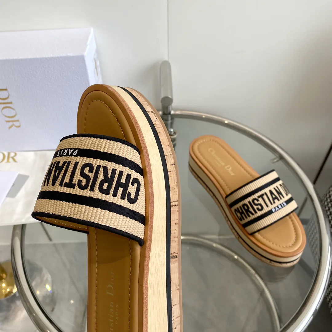 Шлепанцы Женские Christian Dior 17084