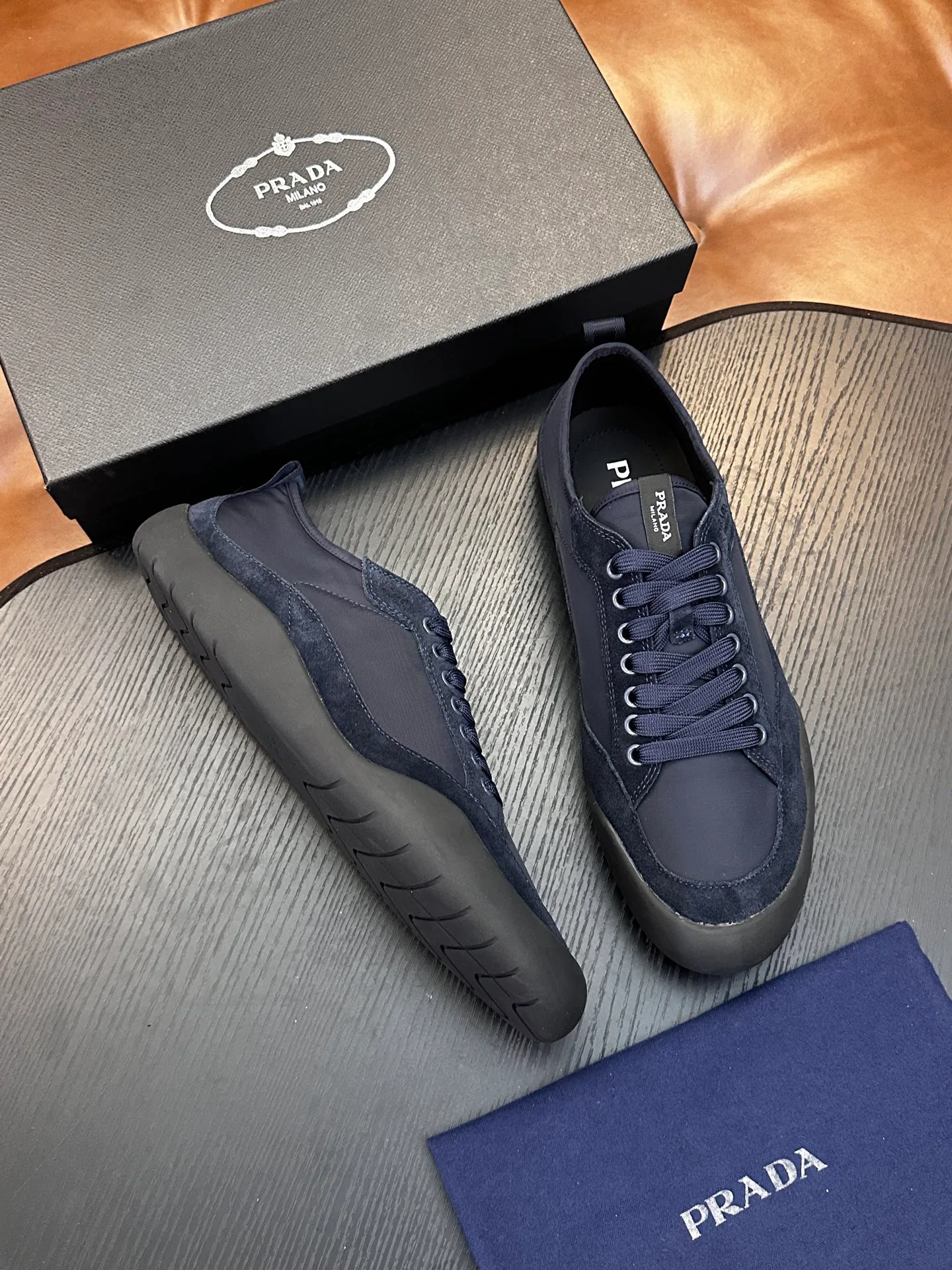 Кроссовки Мужские Prada 11858396