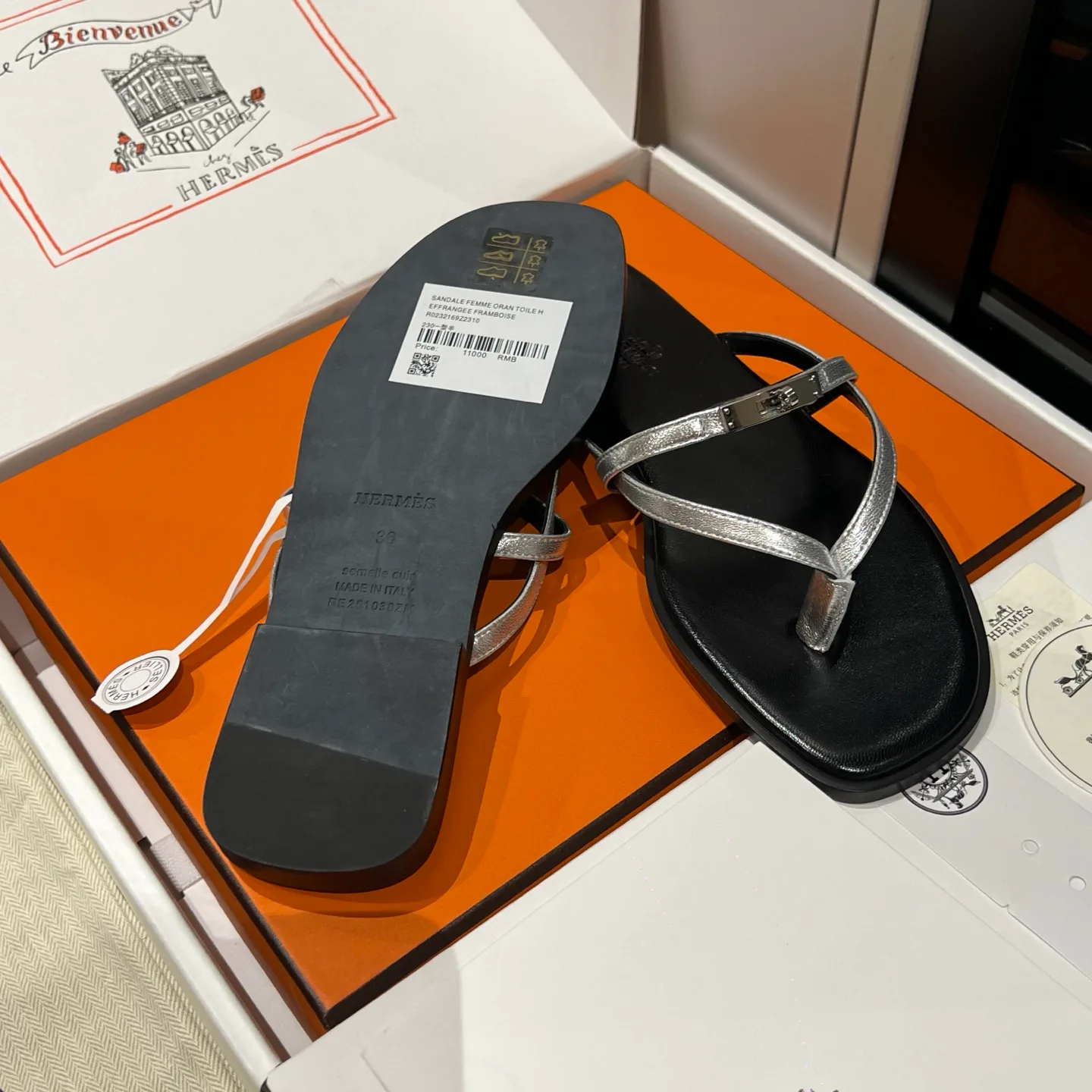 Шлепанцы Женские Hermes 14114793