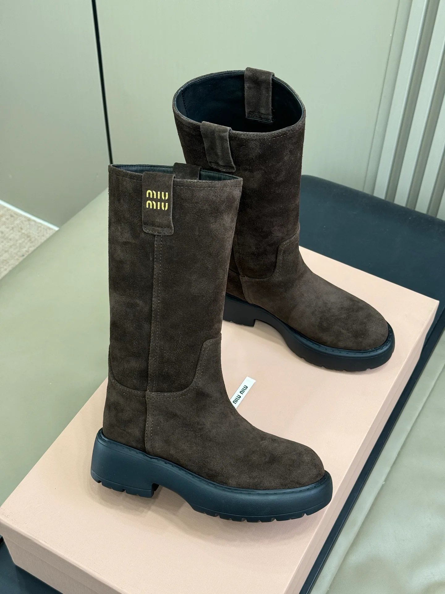 Сапоги Женские Miu Miu 48669