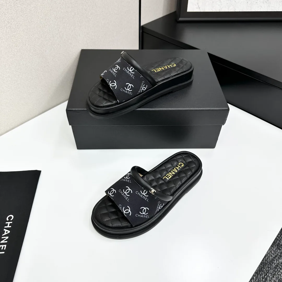 Шлепанцы Женские Chanel 14349