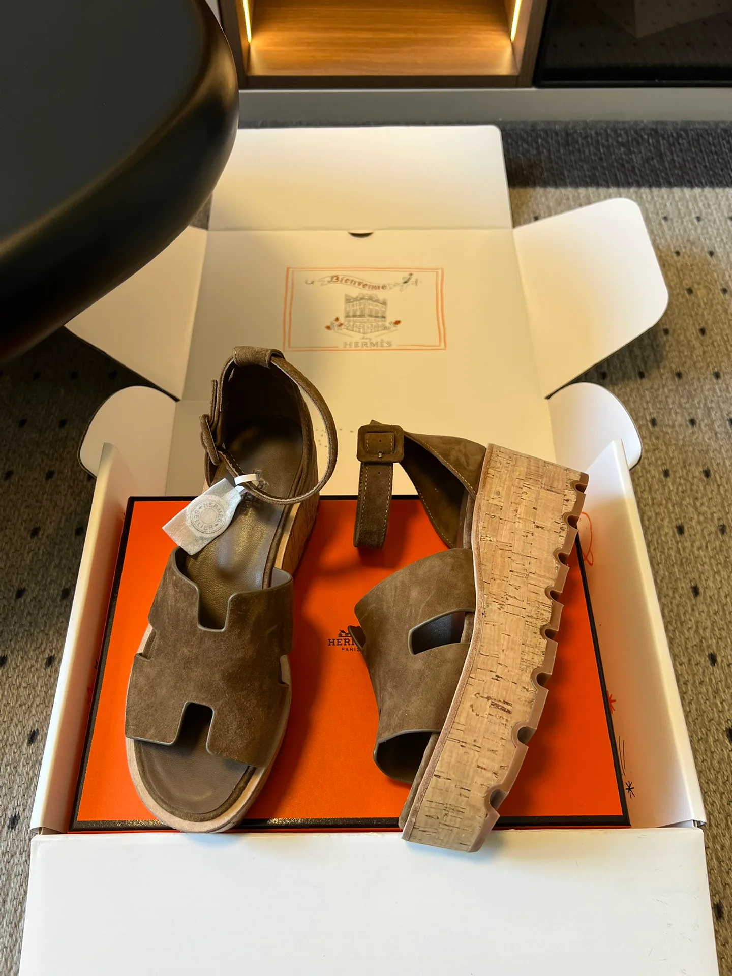 Босоножки Женские Hermes 12760278