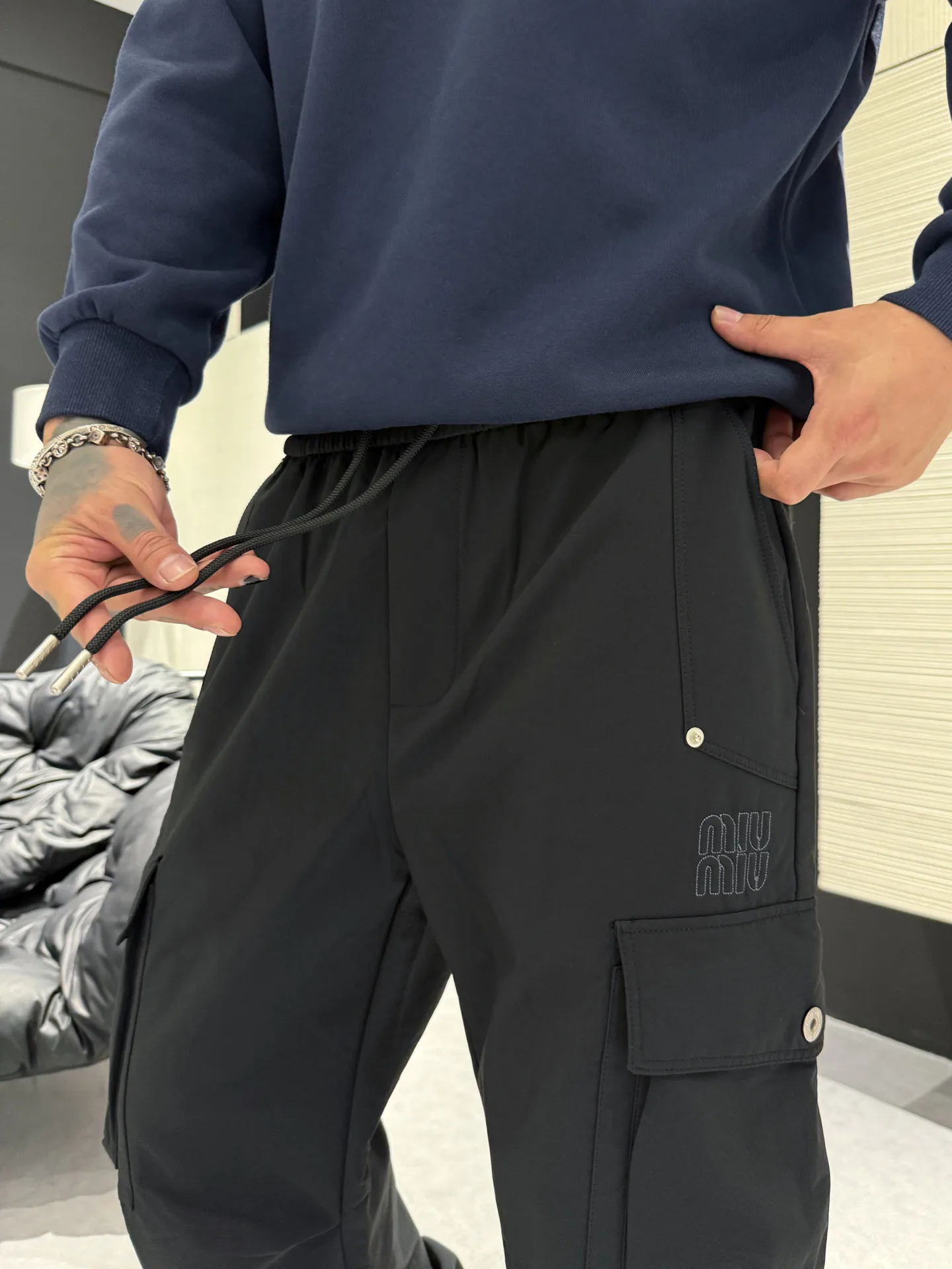 Брюки Мужские Miu Miu 998978