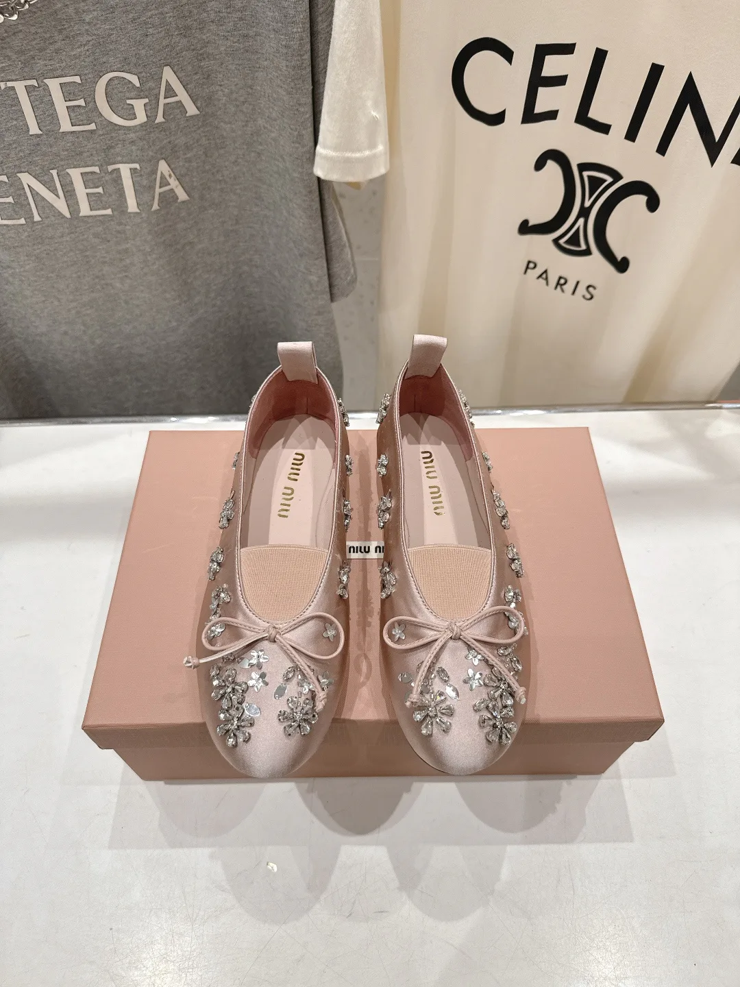 Балетки Женские Miu Miu 12847577