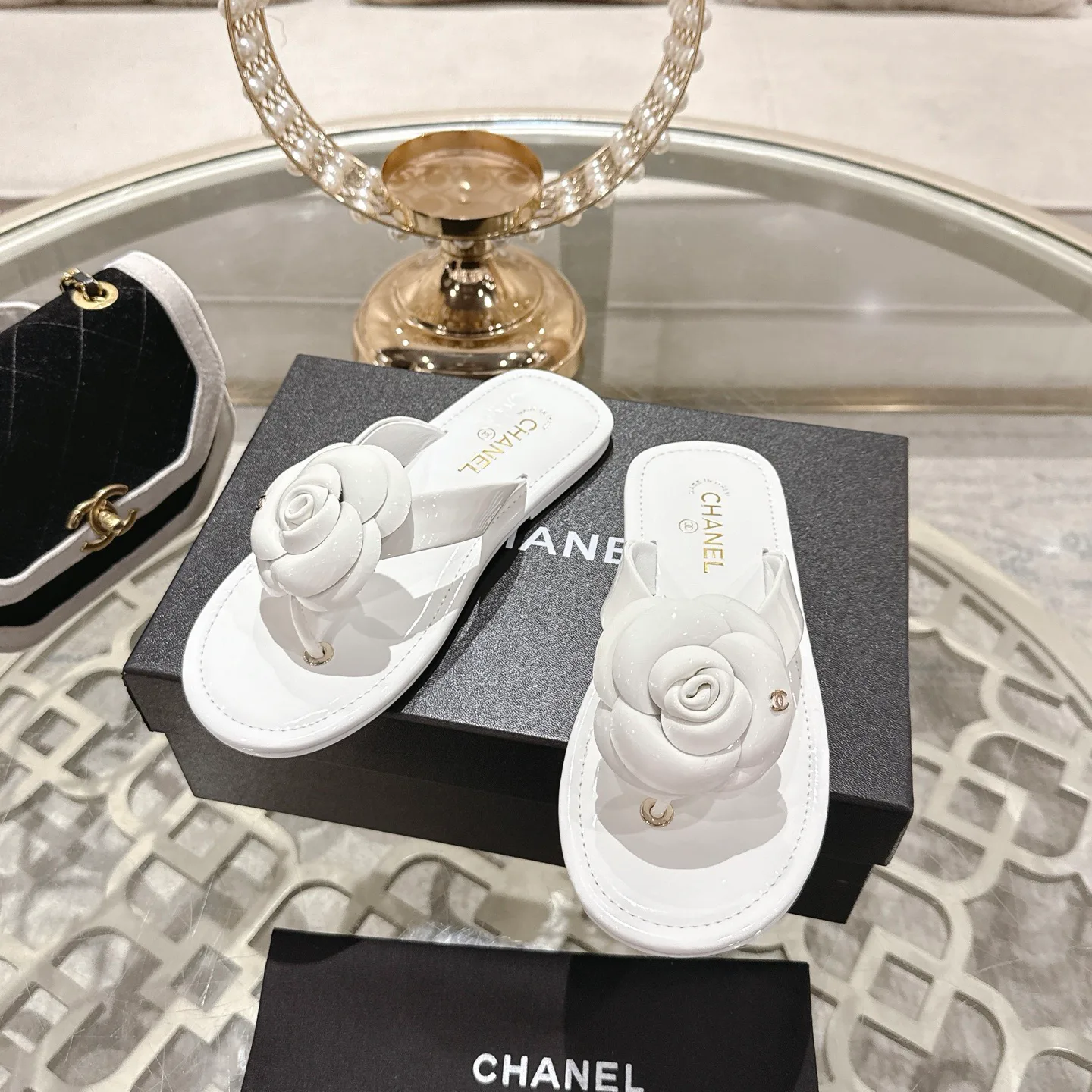 Шлепанцы Женские Chanel 918276