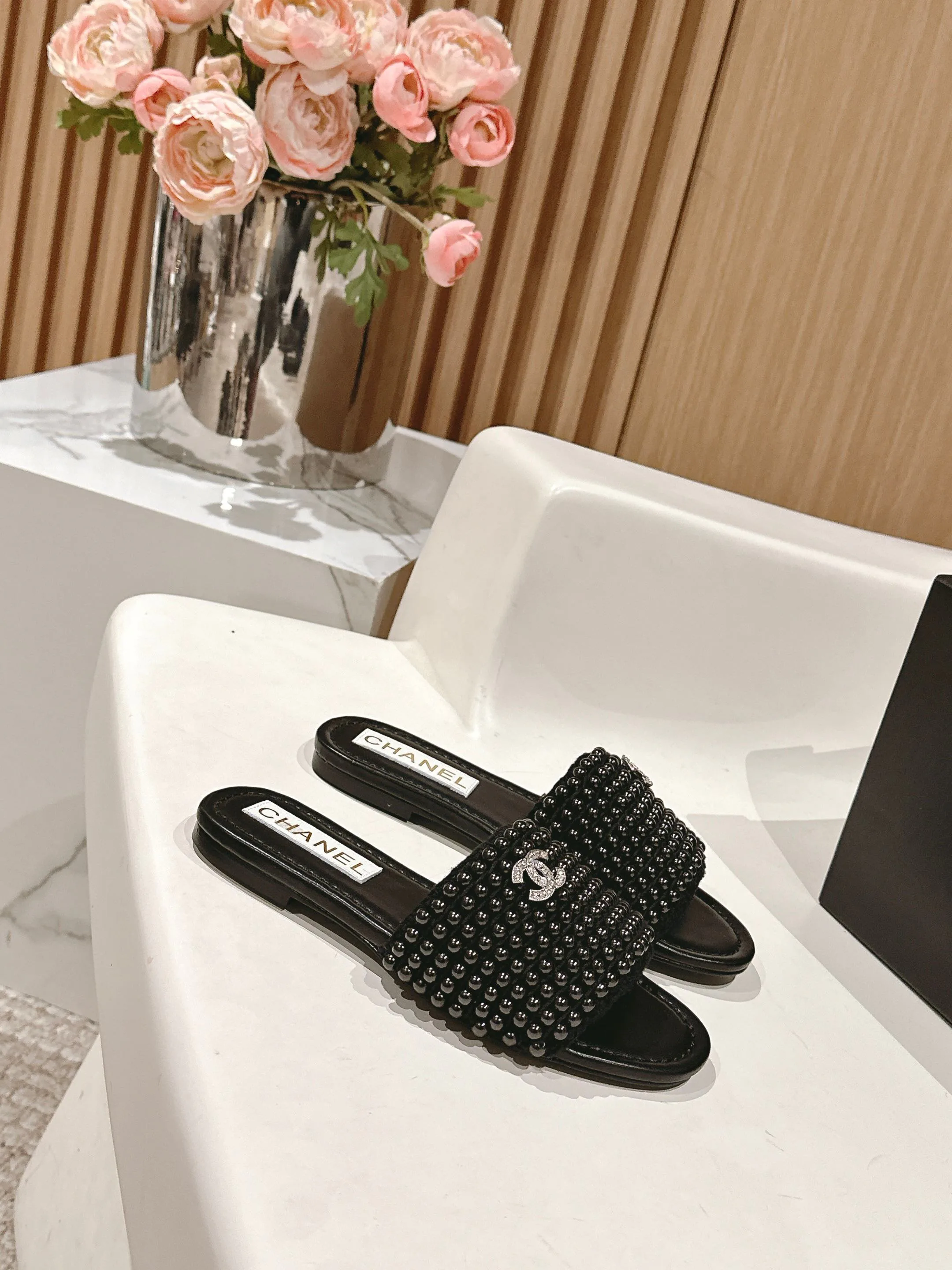 Шлепанцы Женские Chanel 21594