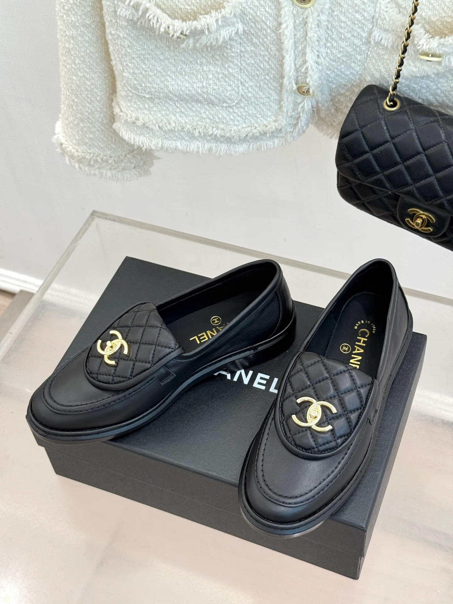 Лоферы И Мокасины Женские Chanel 17336072