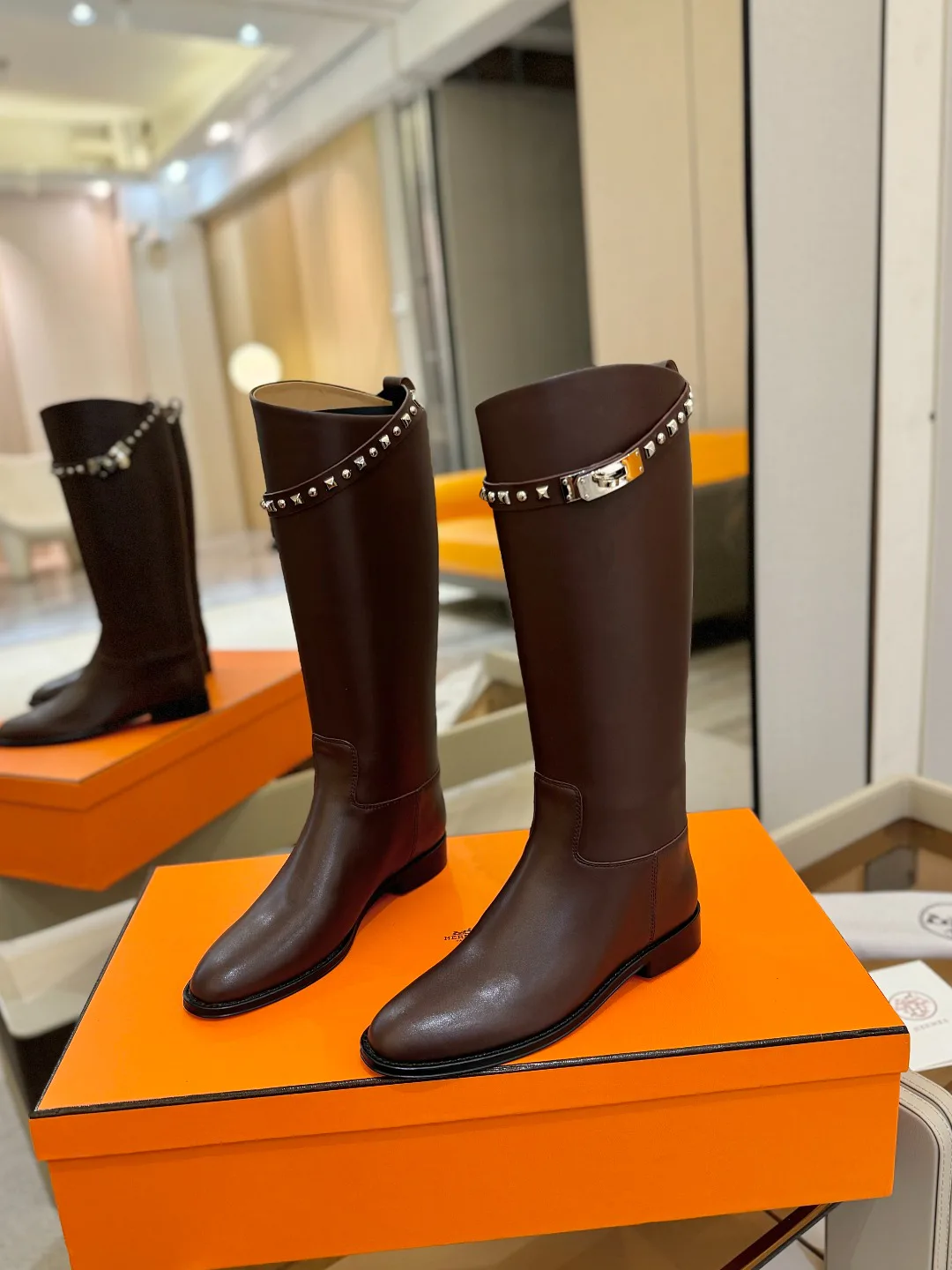 Сапоги Женские Hermes 18521288