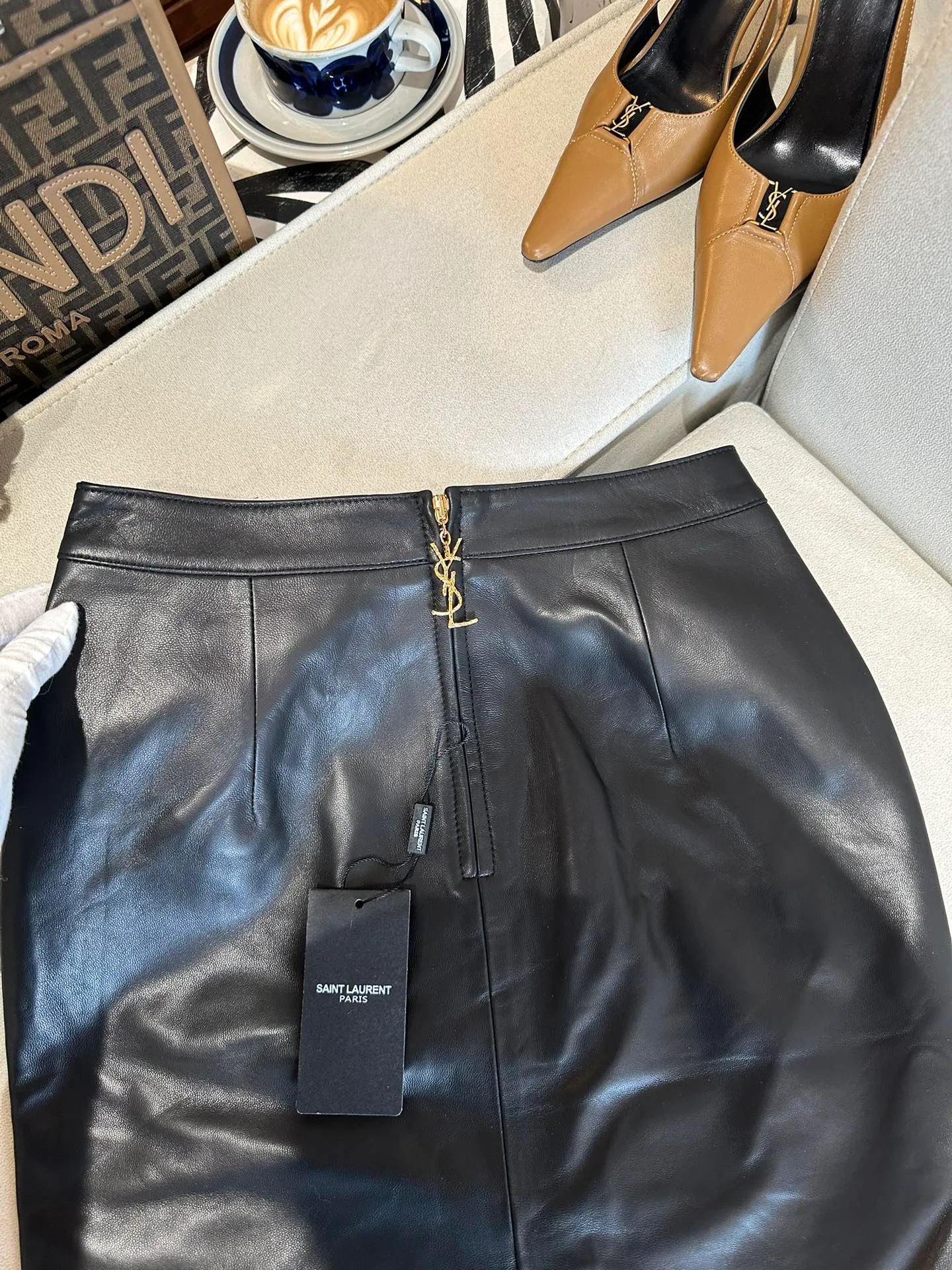Юбки Женские Saint Laurent 5045567
