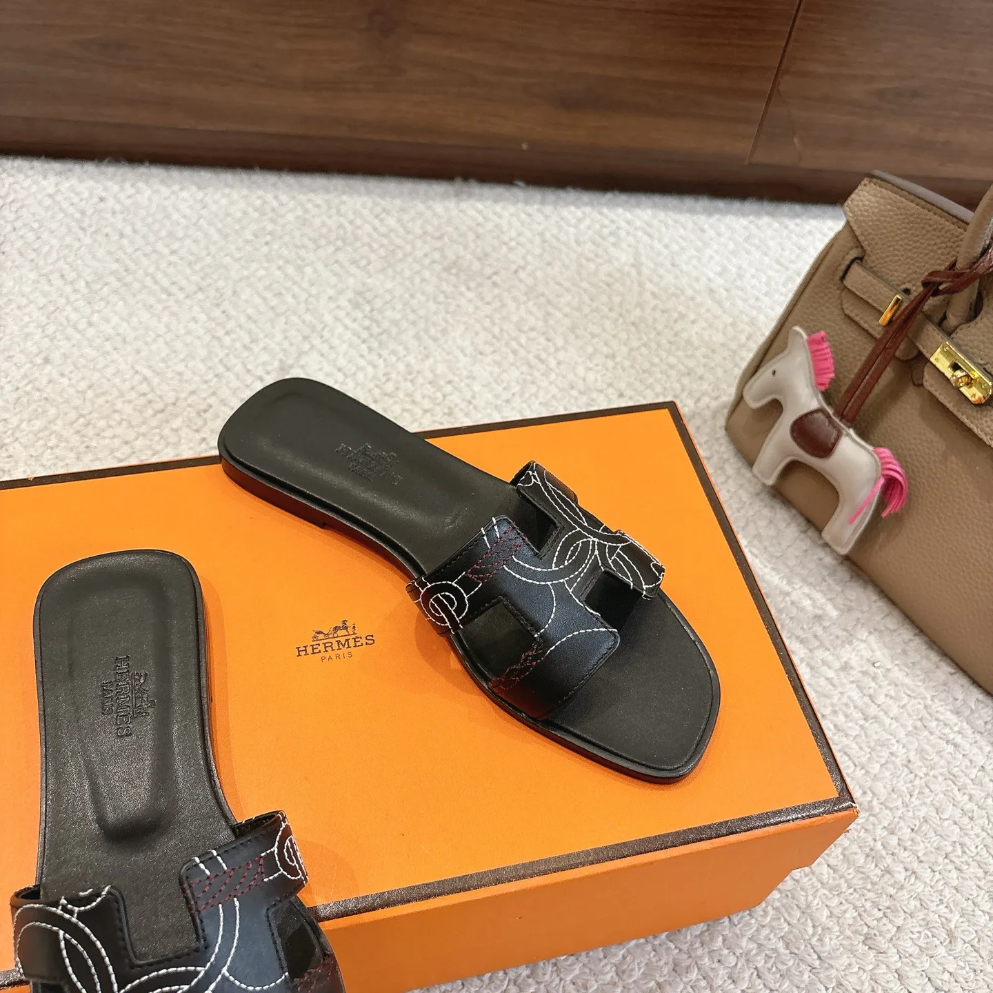 Шлепанцы Женские Hermes 879097