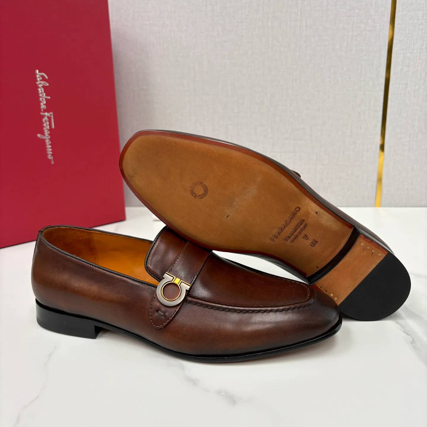 Лоферы И Туфли Мужские Salvatore Ferragamo 13140889