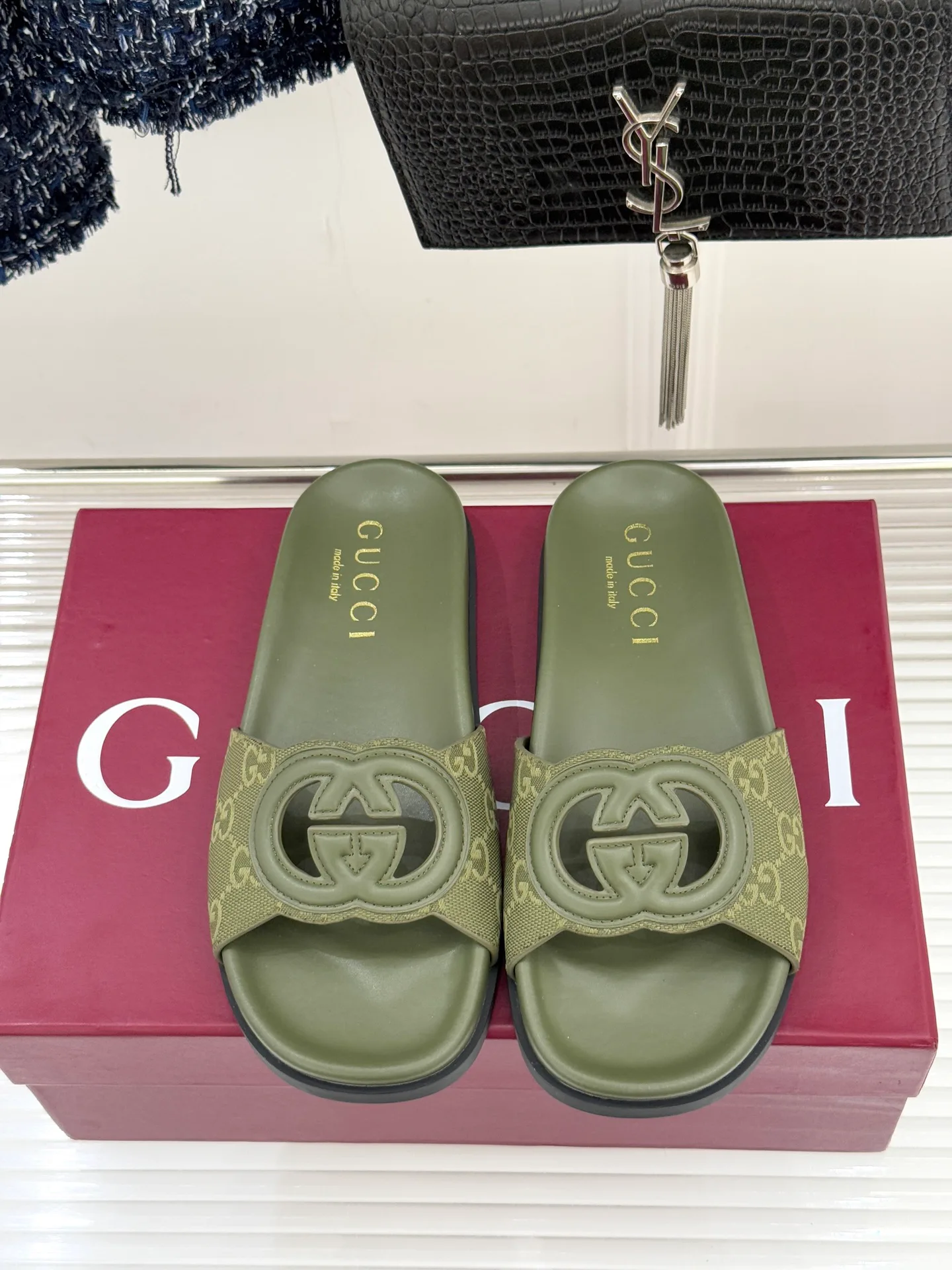 Шлепанцы Женские Gucci 4761376
