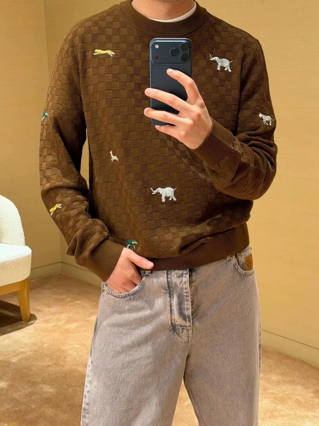 Джемперы И Свитеры Мужские Louis Vuitton 3044092