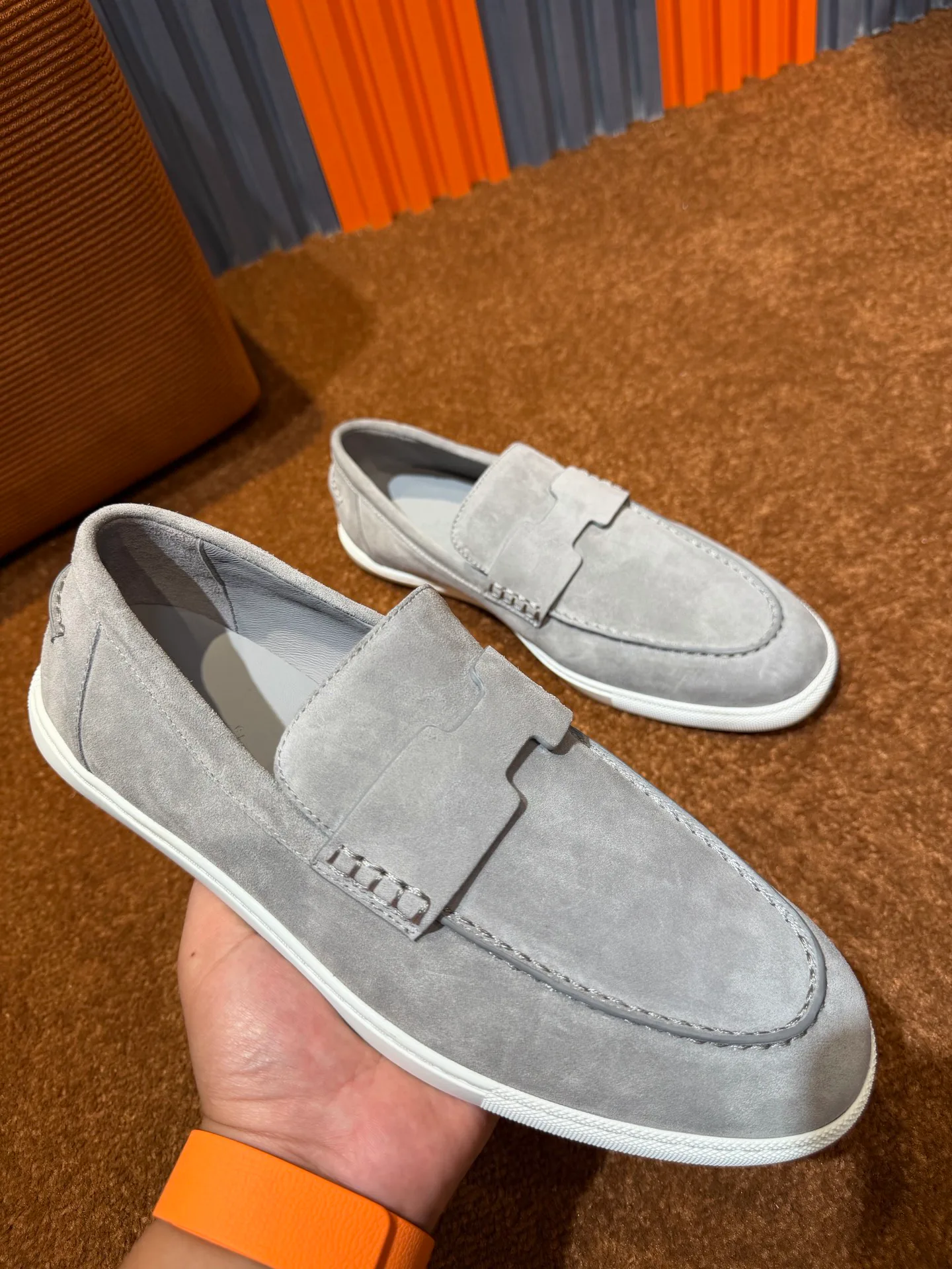 Лоферы Мужские Hermes 254853