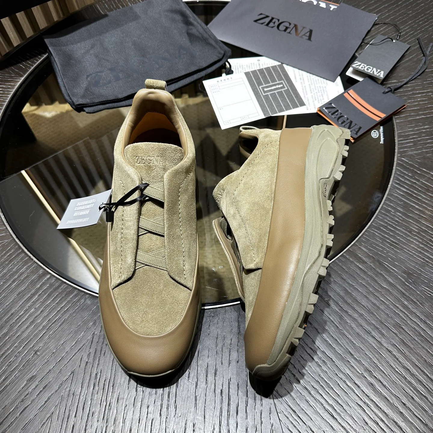 Кроссовки Мужские Zegna 10203163