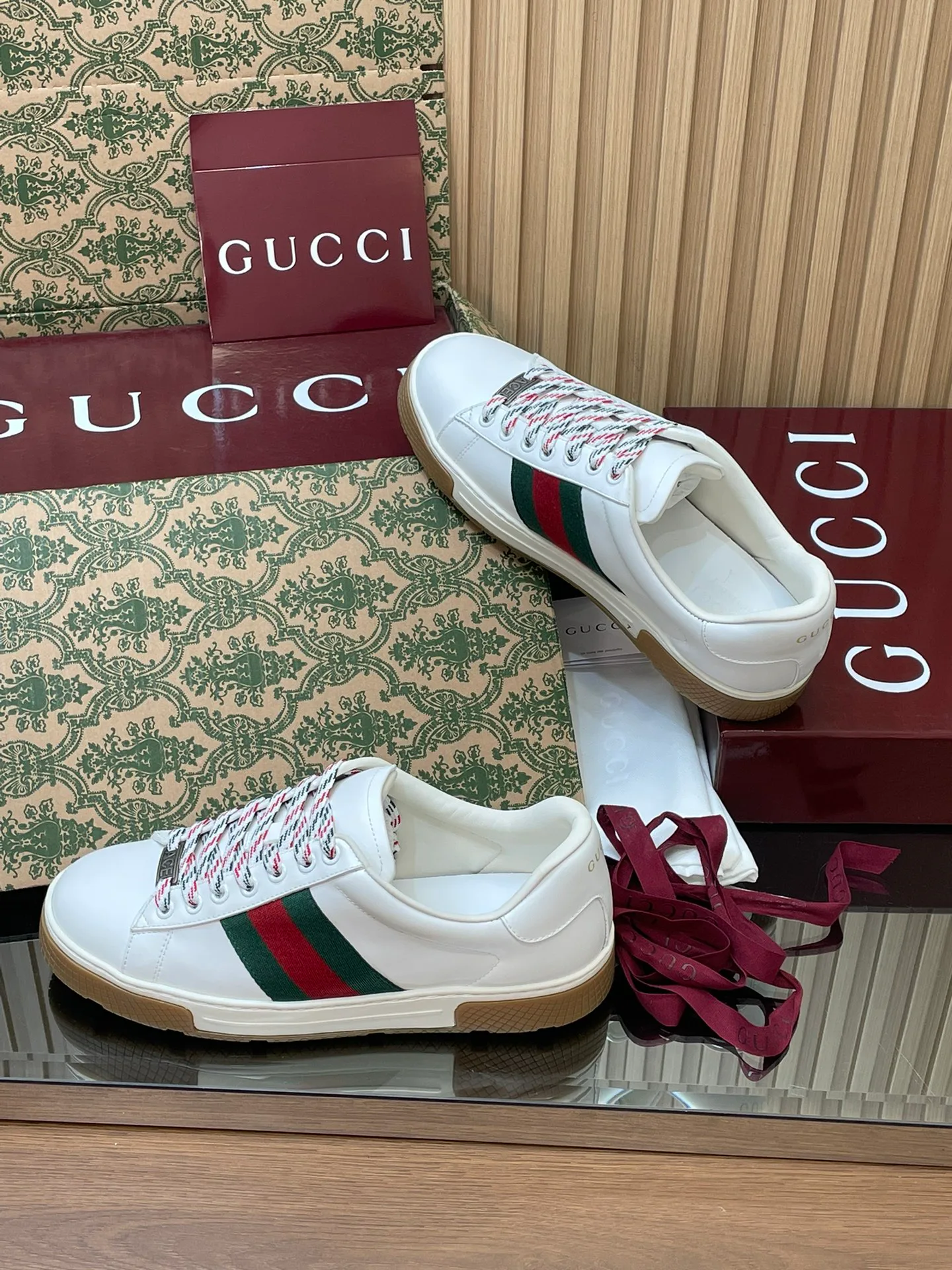 Кроссовки Мужские Gucci 3443596