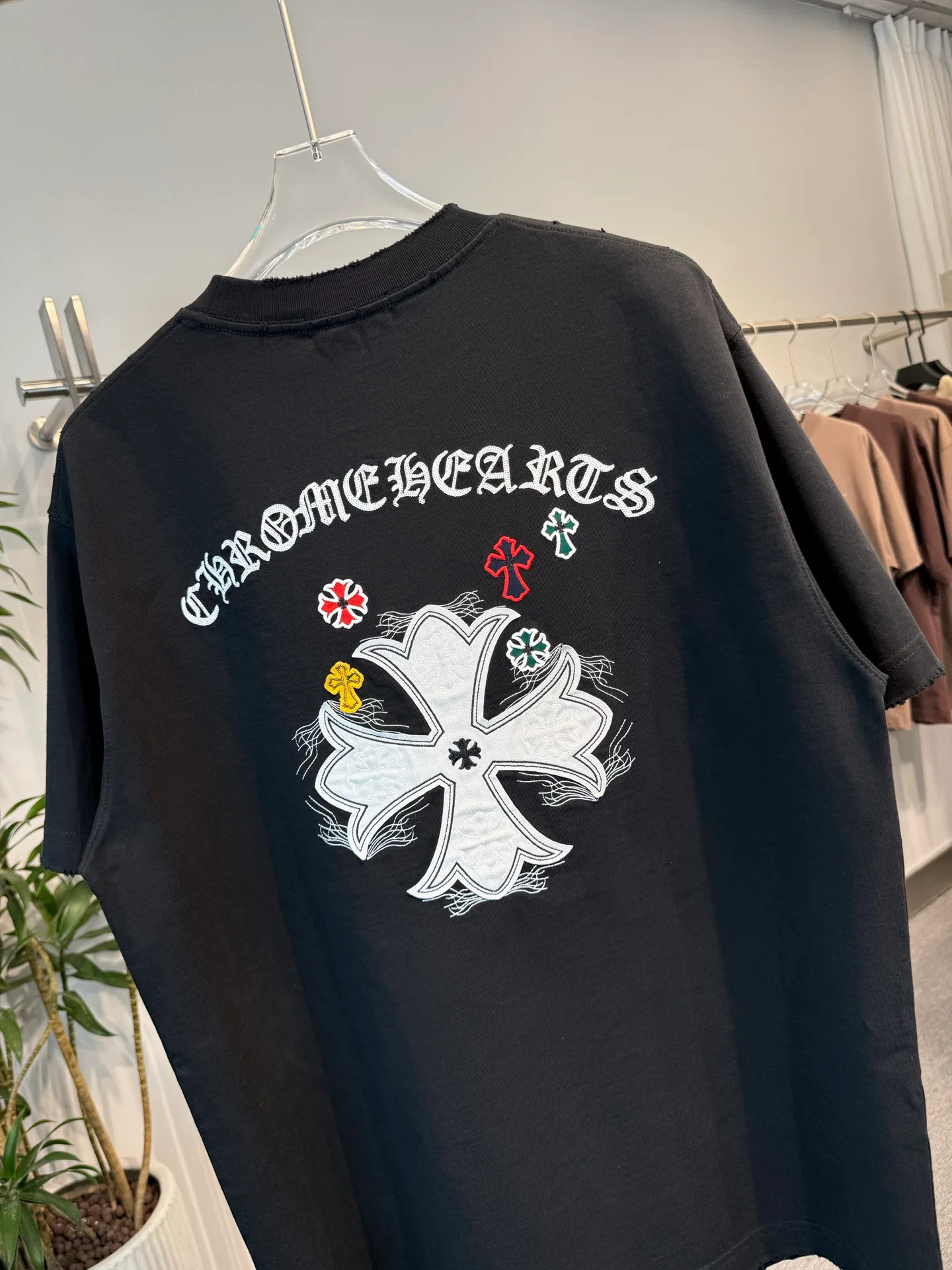 Футболки Женские Chrome Hearts 11528701