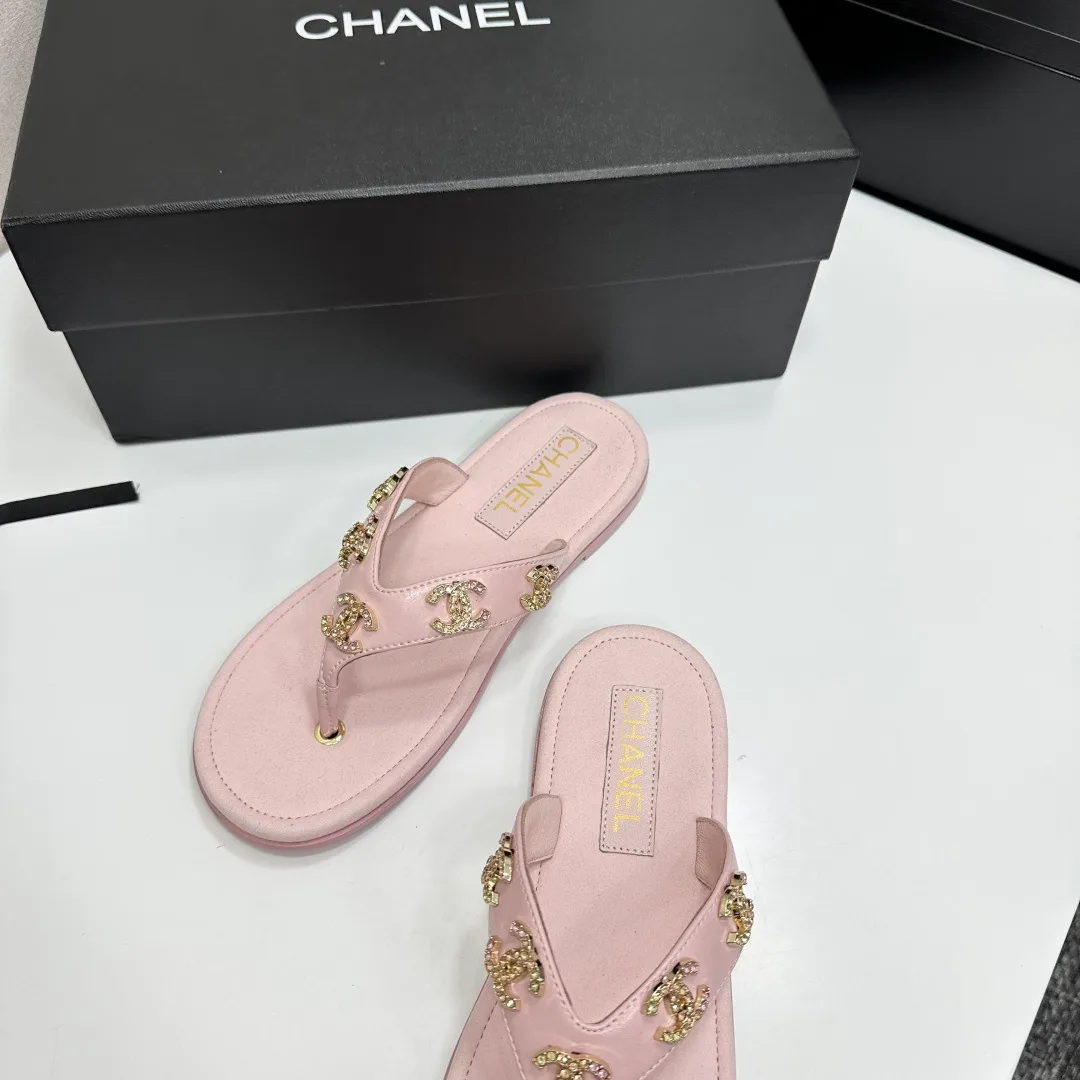 Шлепанцы Женские Chanel 1518408