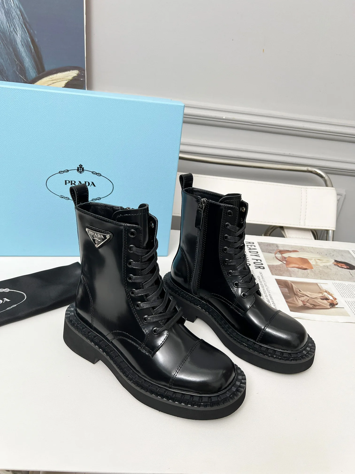 Ботинки Женские Prada 17957427
