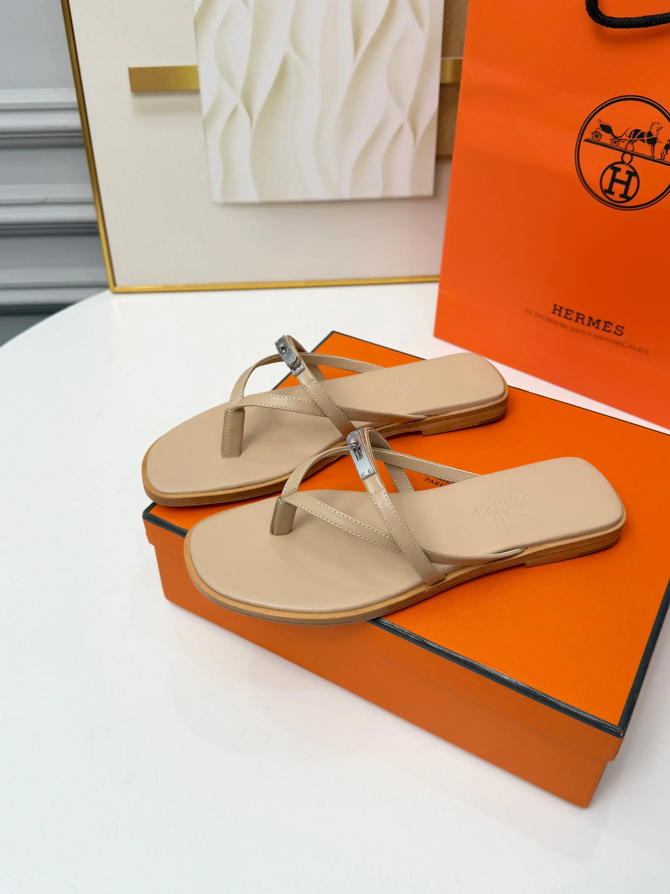 Шлепанцы Женские Hermes 11362075