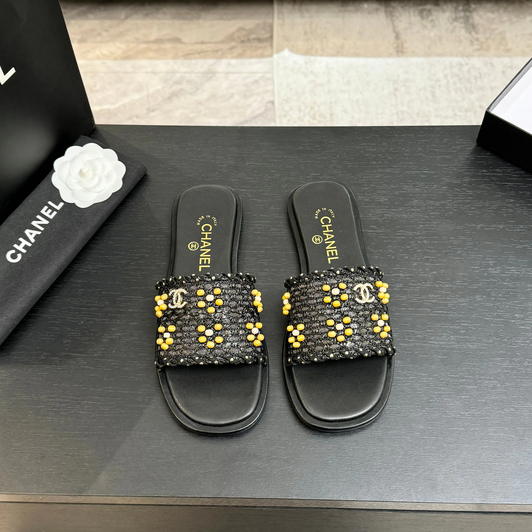 Шлепанцы Женские Chanel 10611363