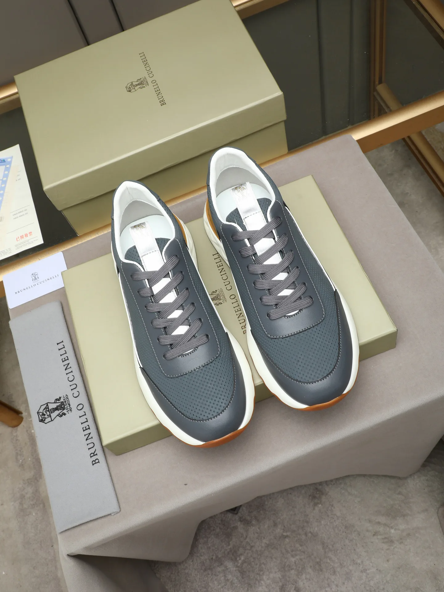 Кроссовки Мужские Brunello Cucinelli 20155450