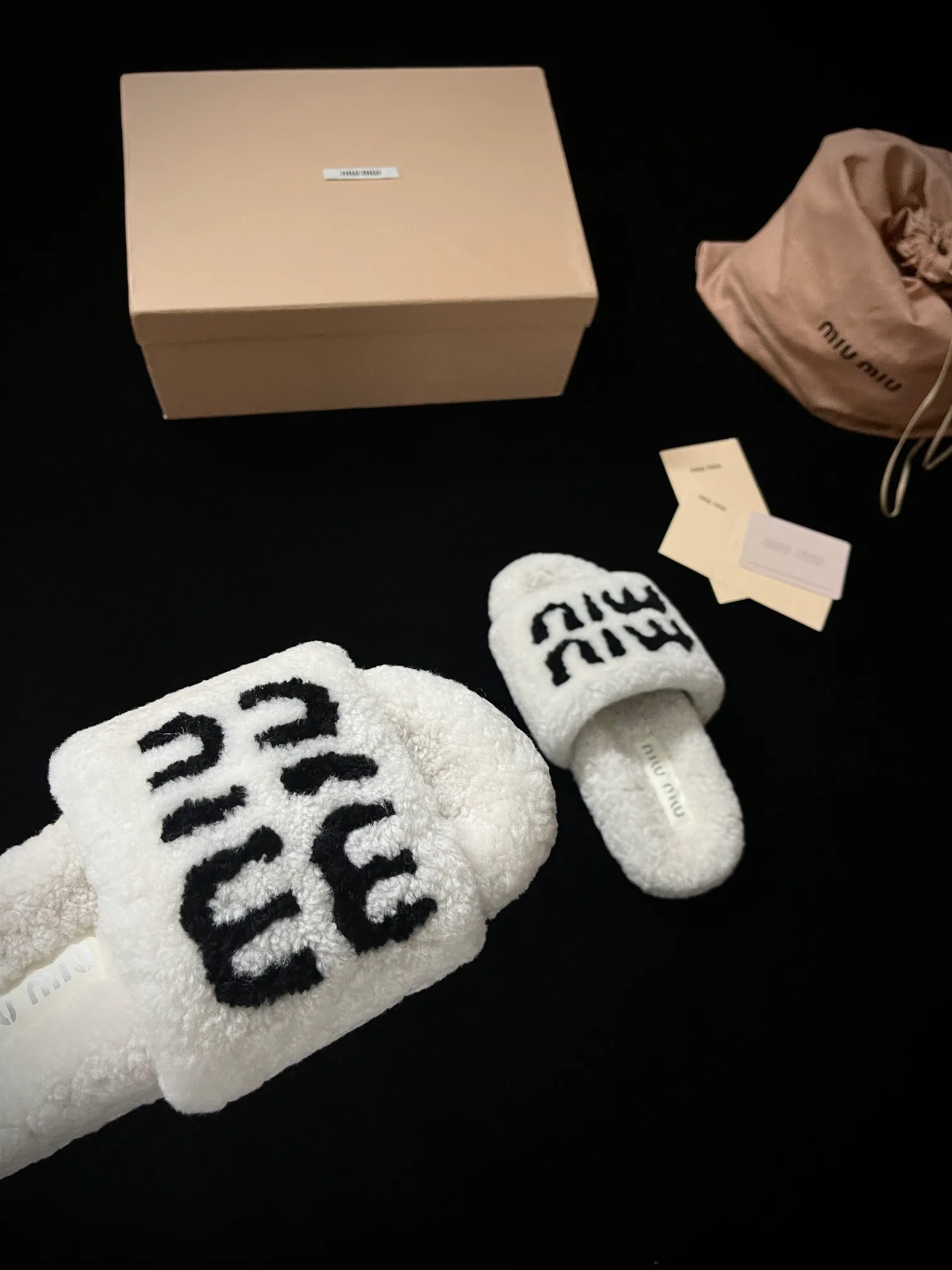 Тапочки Женские Miu Miu 189638