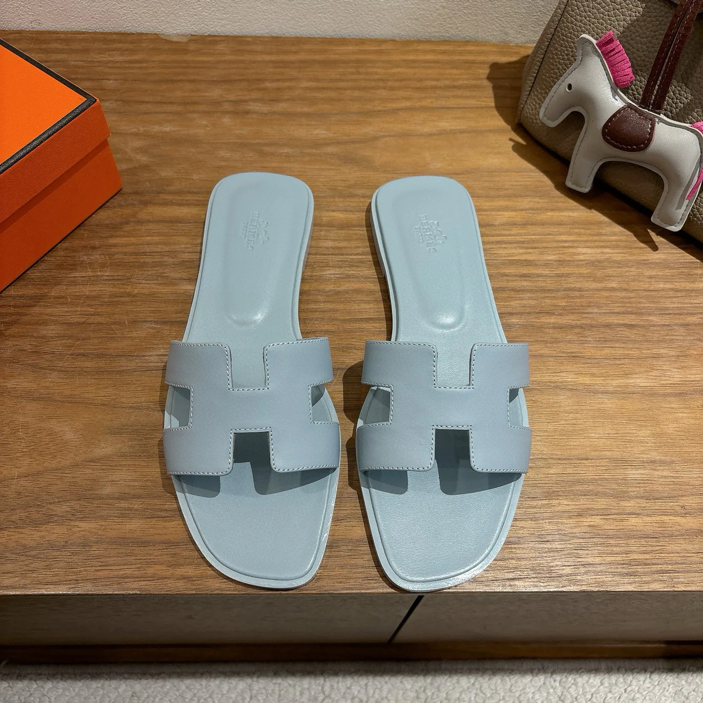 Шлепанцы Женские Hermes 396989