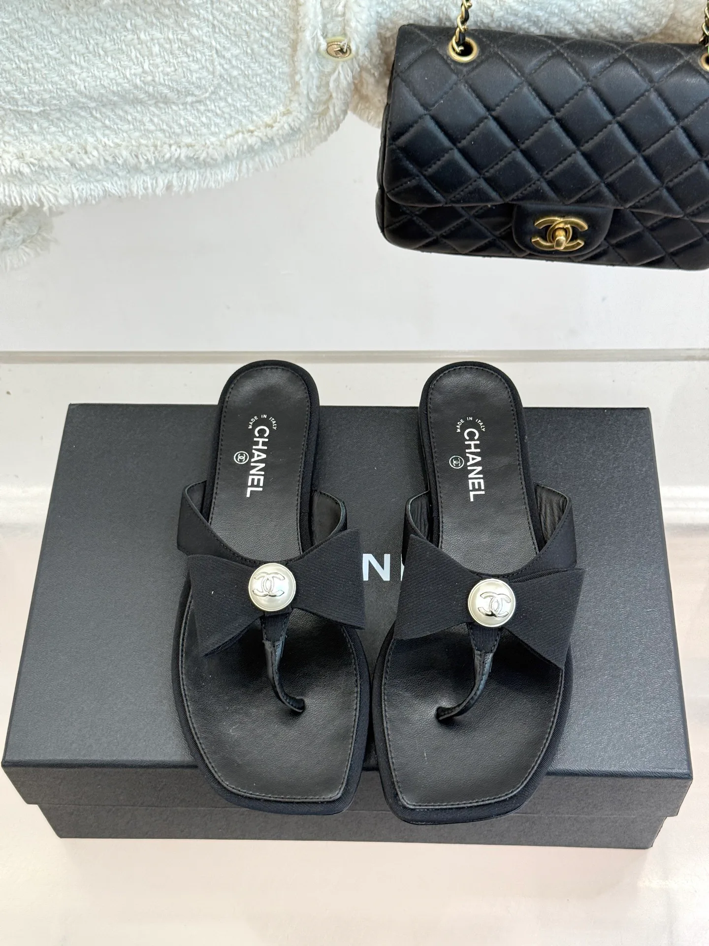 Шлепанцы Женские Chanel 16965750