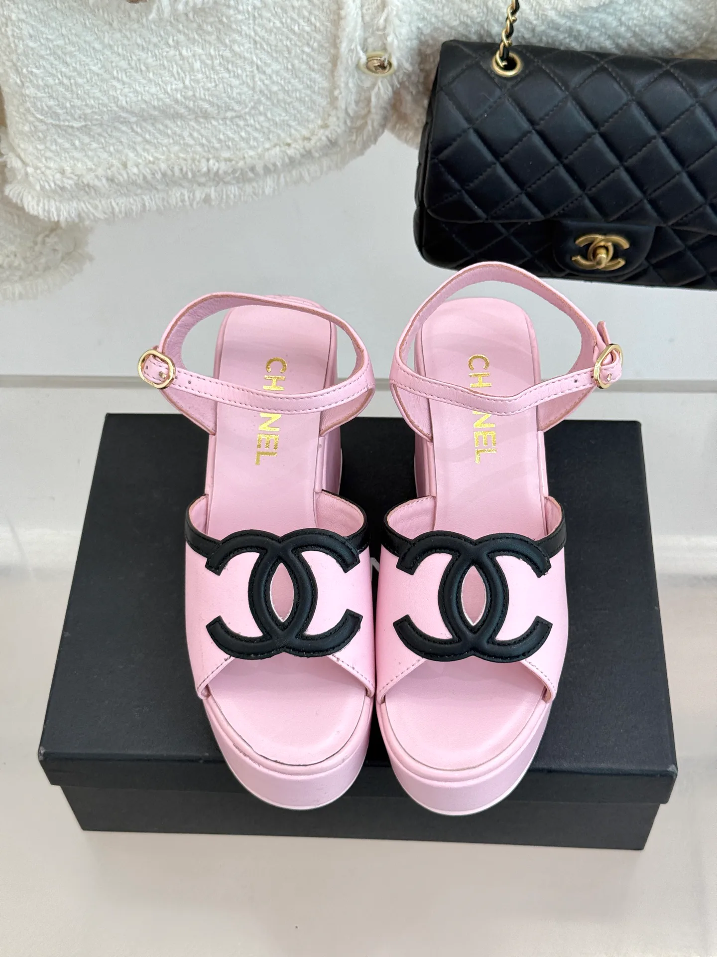 Босоножки Женские Chanel 12798272