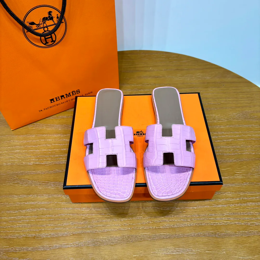 Шлепанцы Женские Hermes 4556192