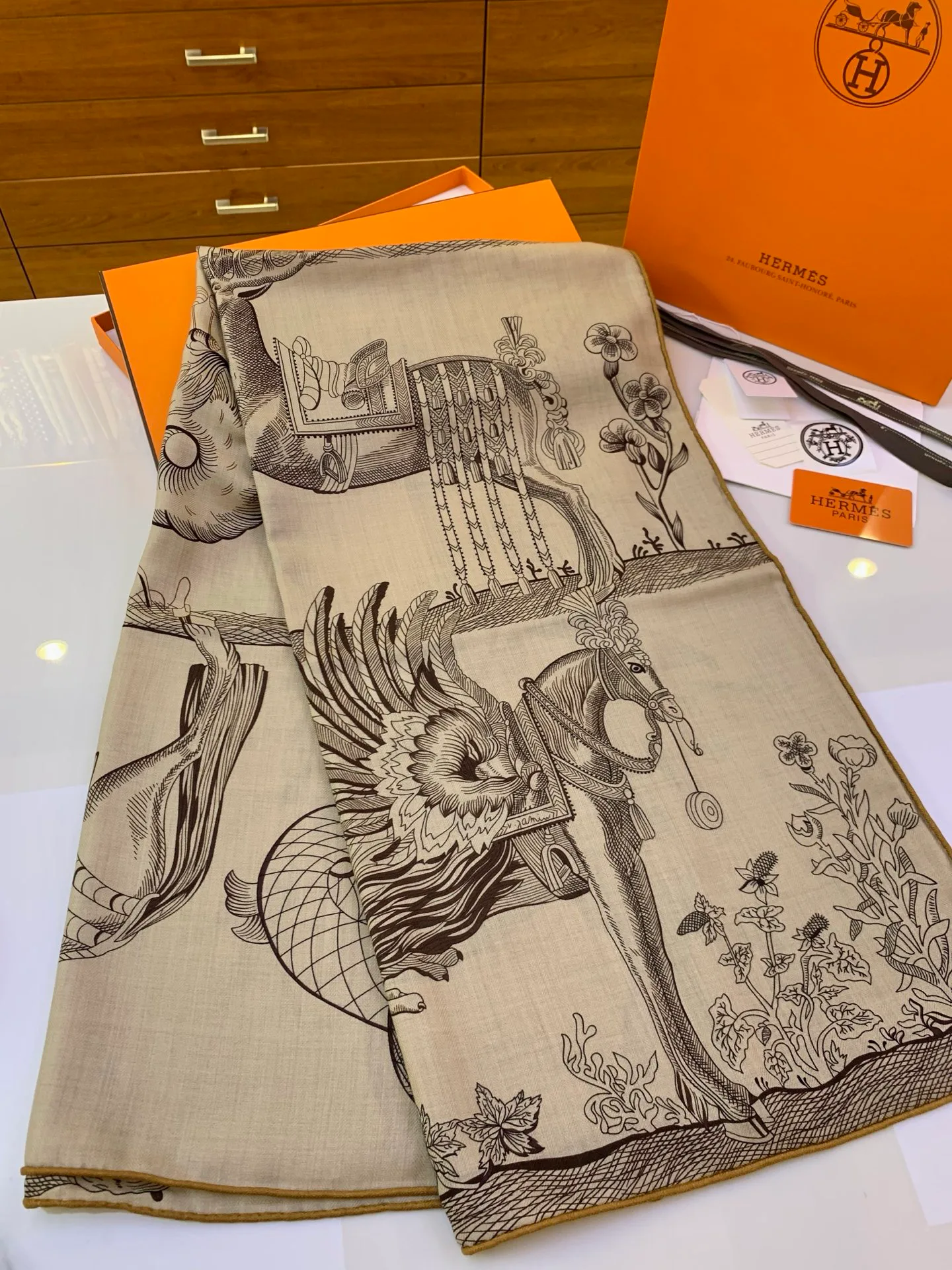 Шарфы Hermes 17712853